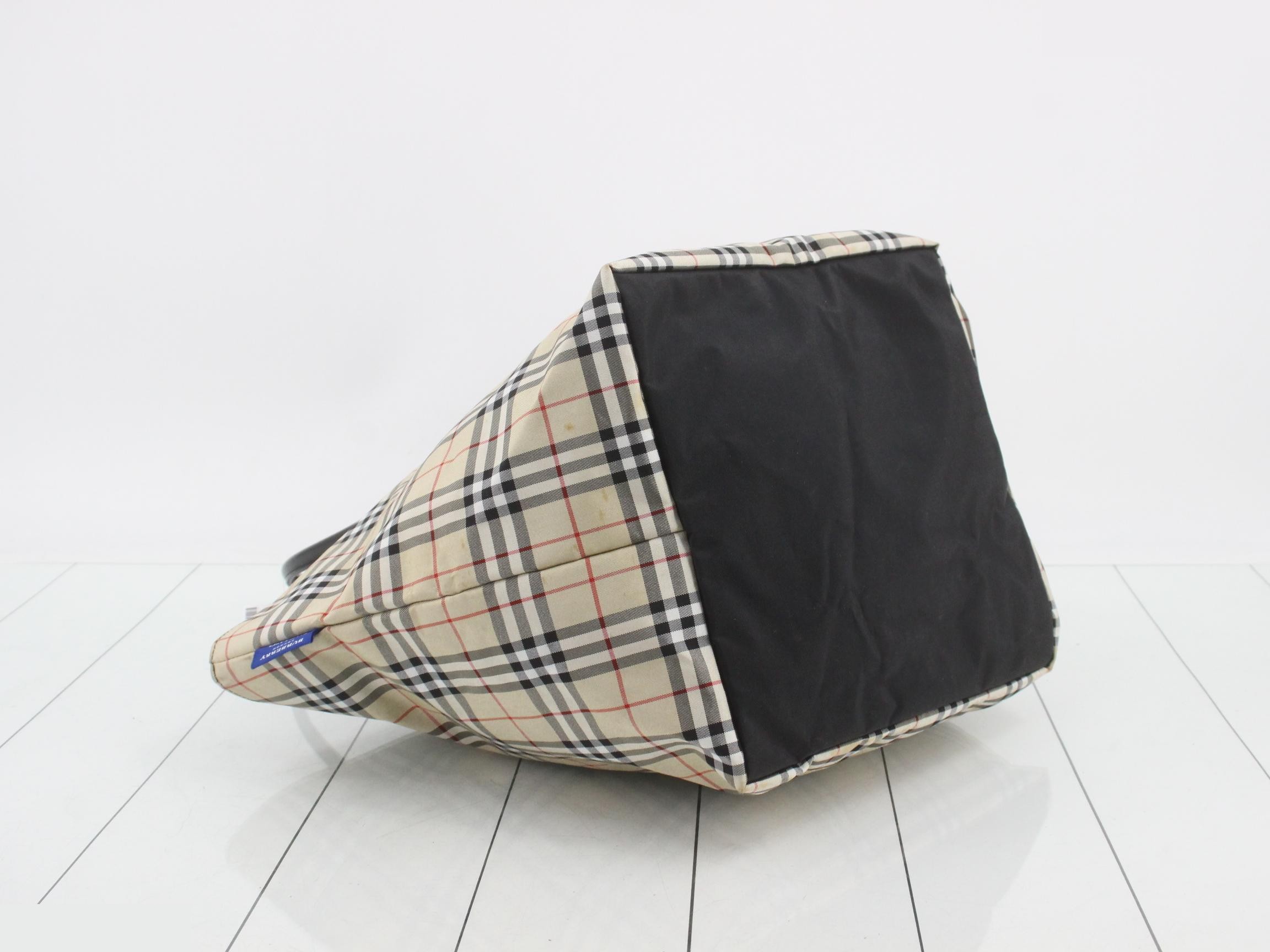 Blue Label Nova Check Tote Bag — view 5