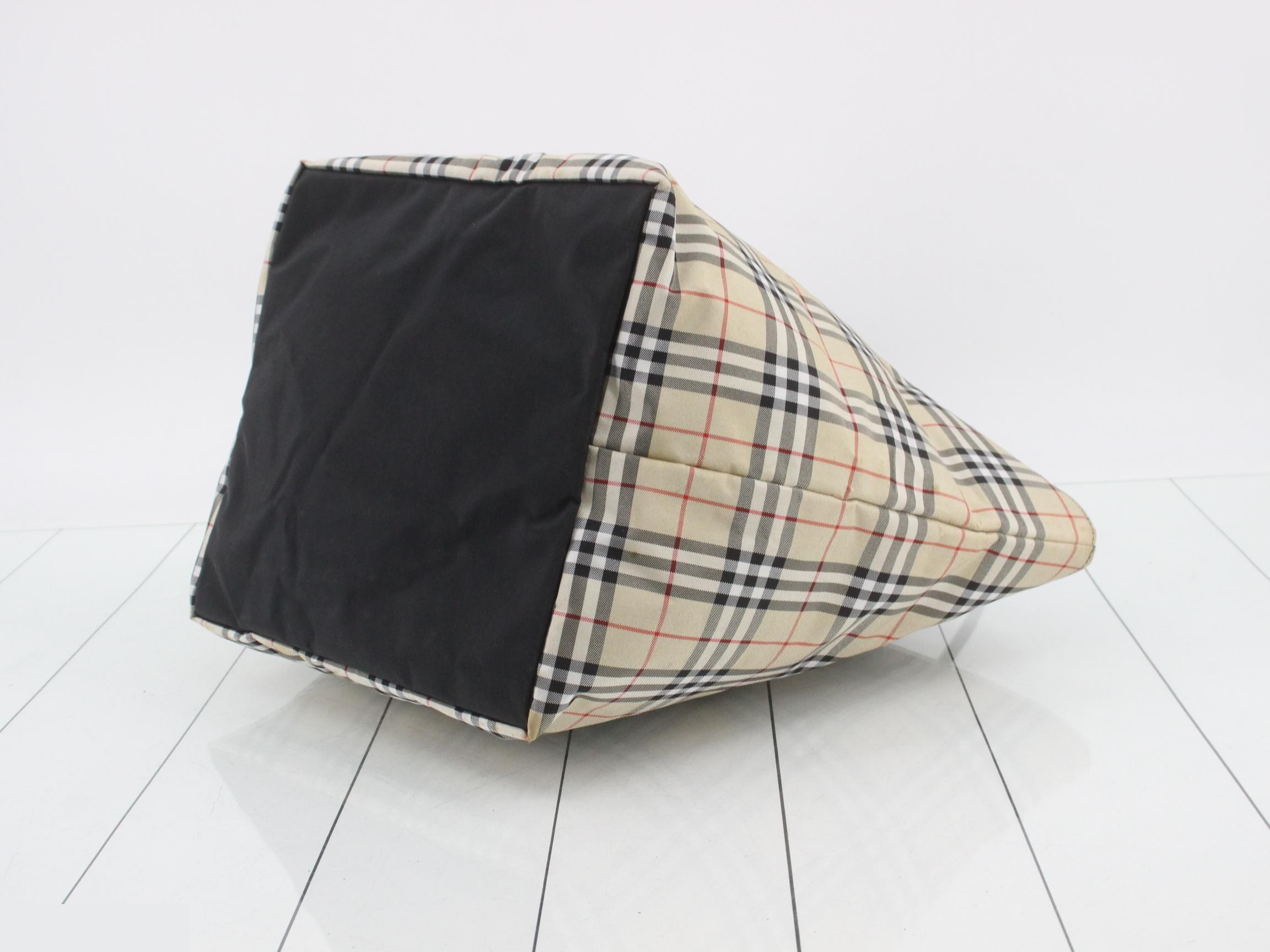 Blue Label Nova Check Tote Bag — view 6