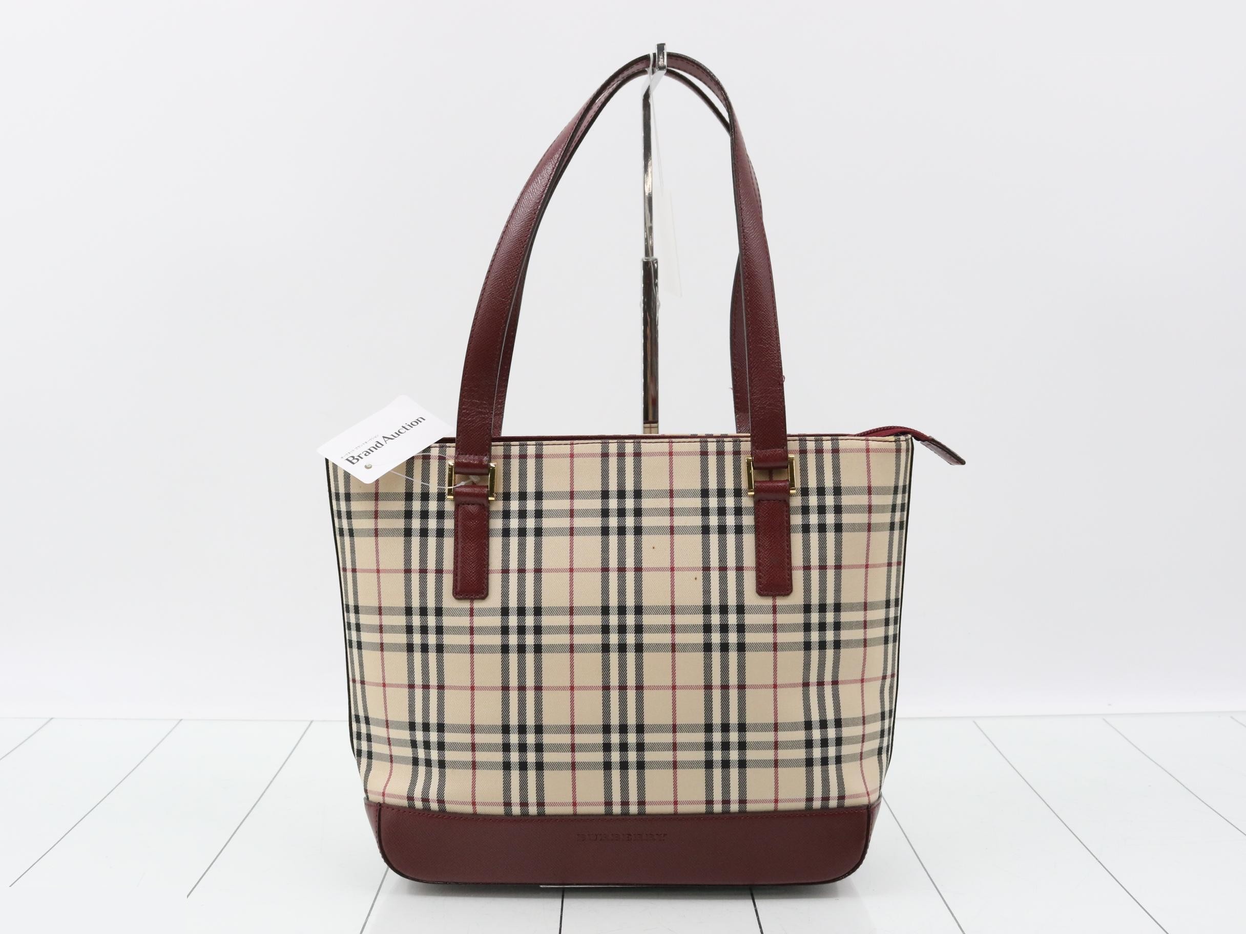 Nova Check Tote Bag