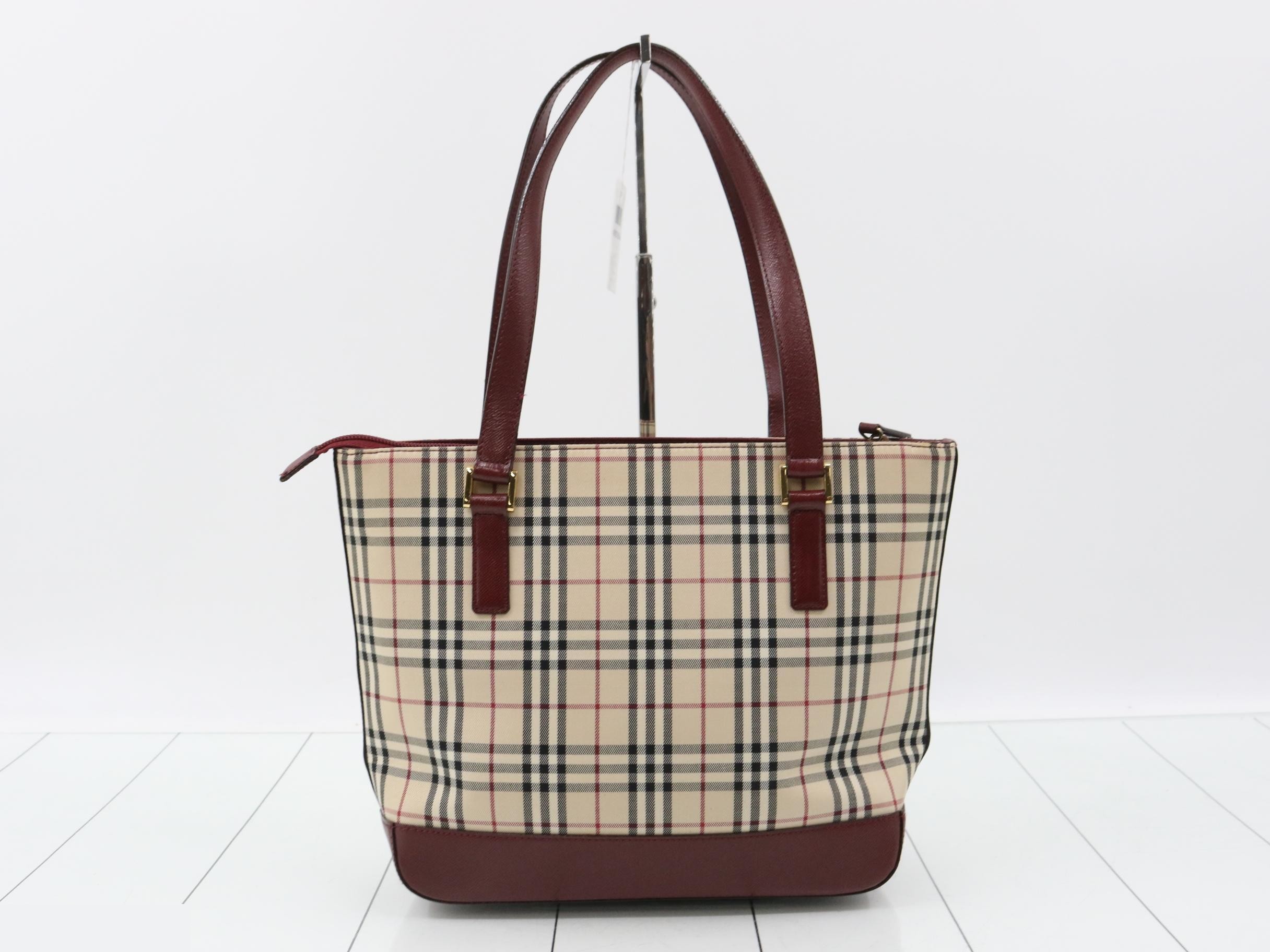 Nova Check Tote Bag — view 2