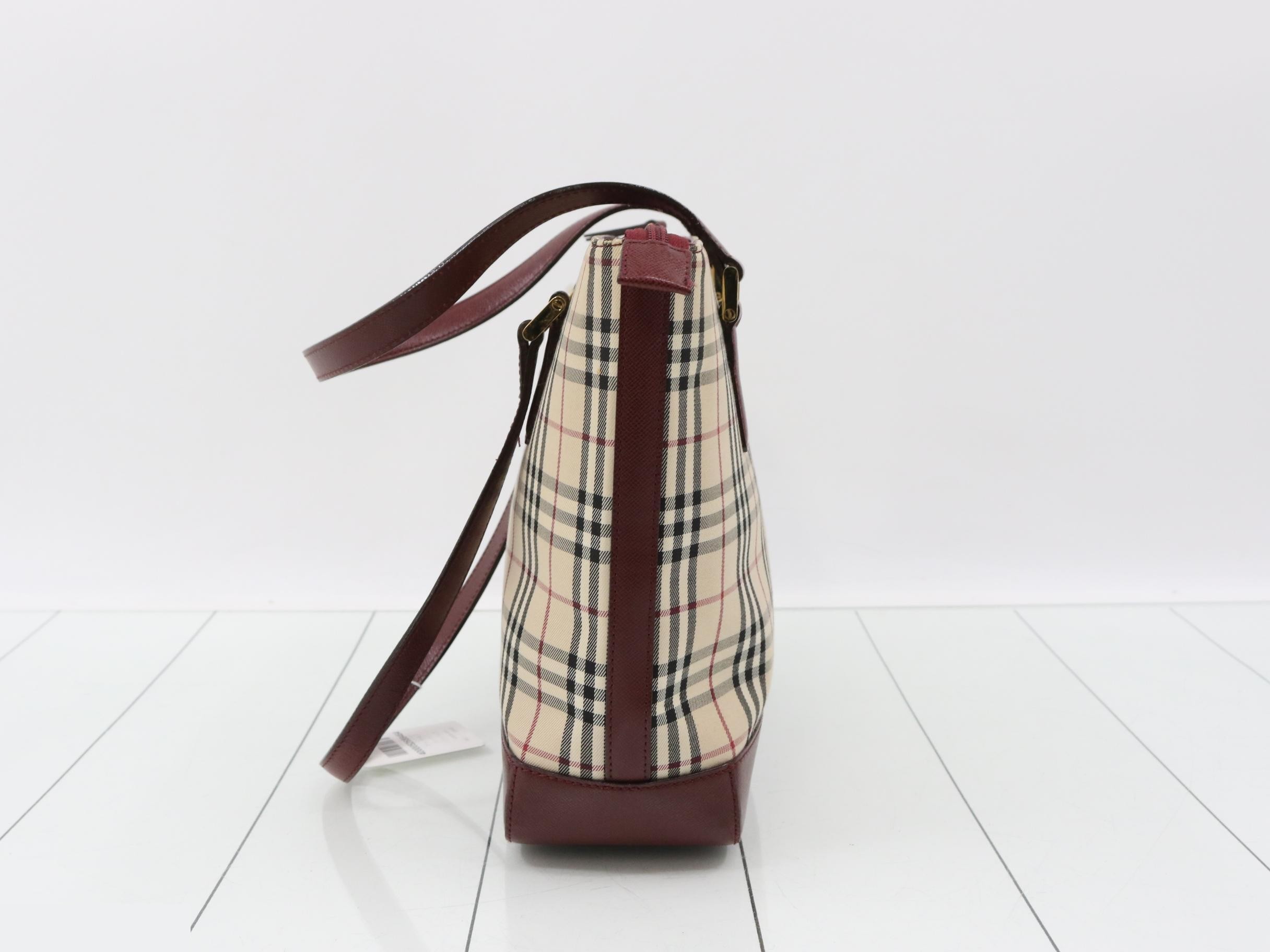 Nova Check Tote Bag — view 3