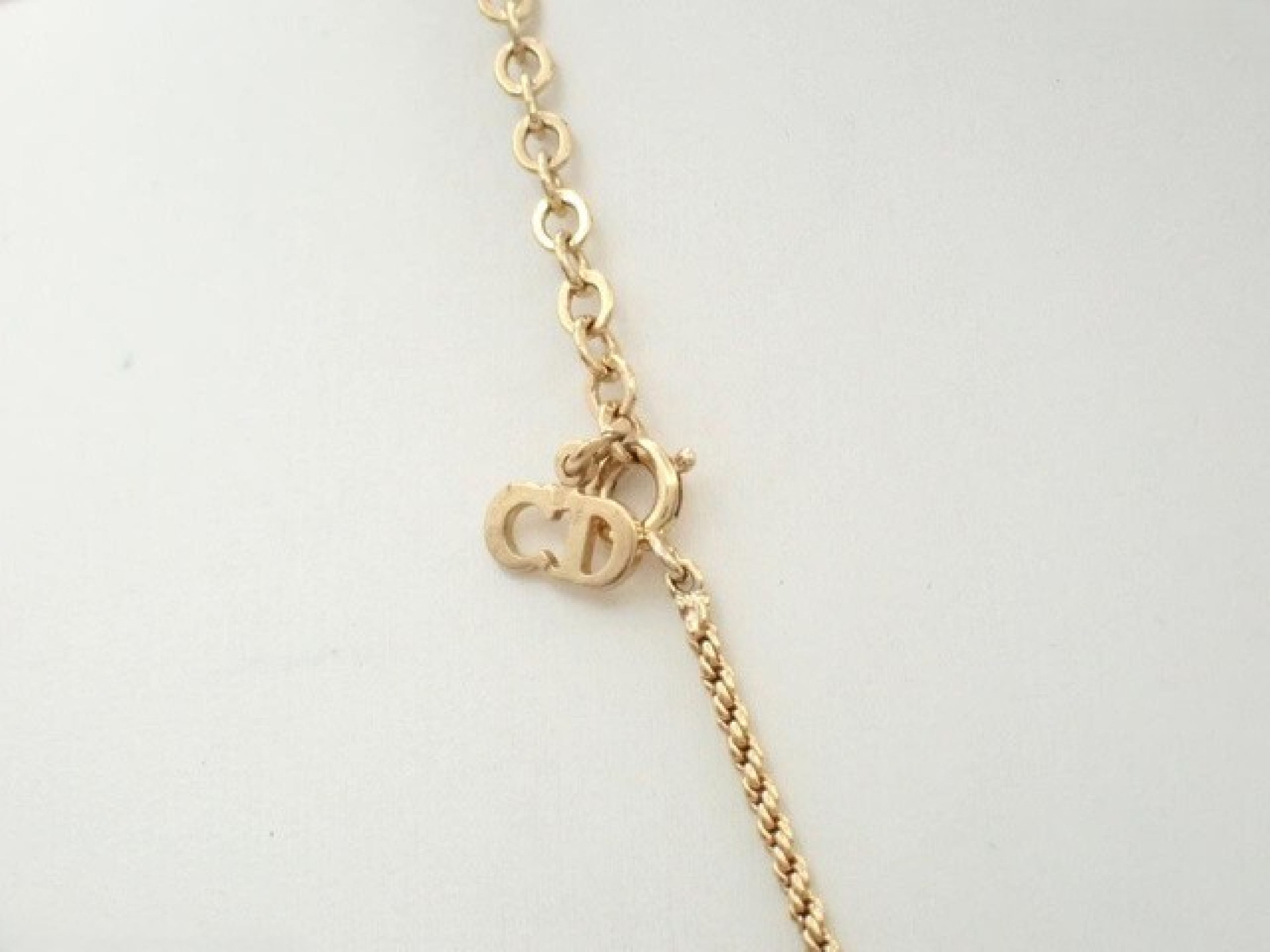 necklace, GP, 5.7g, CD logo necklace — view 3