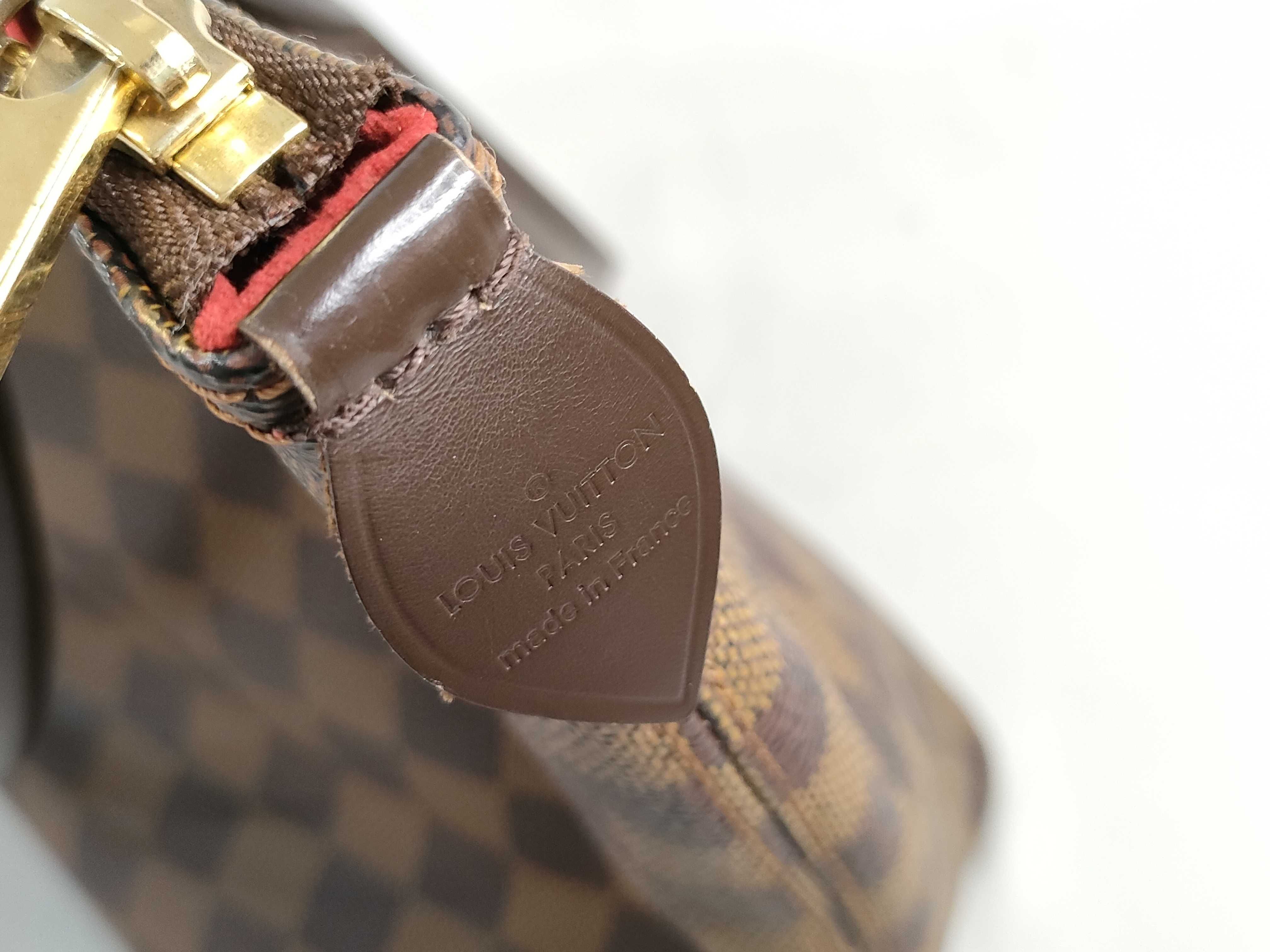 Damier Saleya PM N51183 VI4150 Brown Tote Bag — view 12