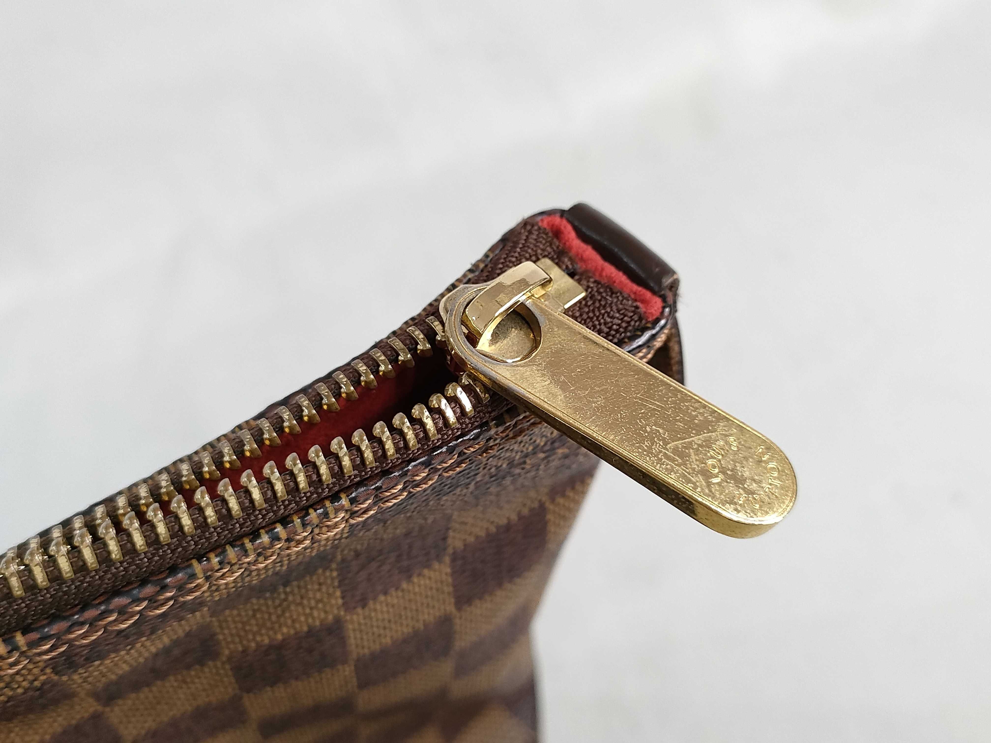Damier Saleya PM N51183 VI4150 Brown Tote Bag — view 13
