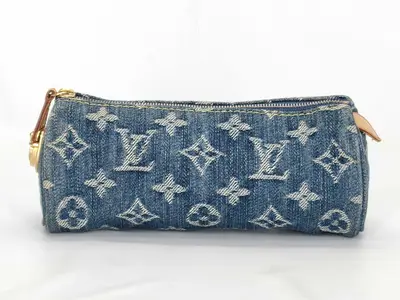 Monogram Denim Louis Vuitton Trouse Speedy GM Pouch Vintage Monogram Denim Pen Case Pouch
