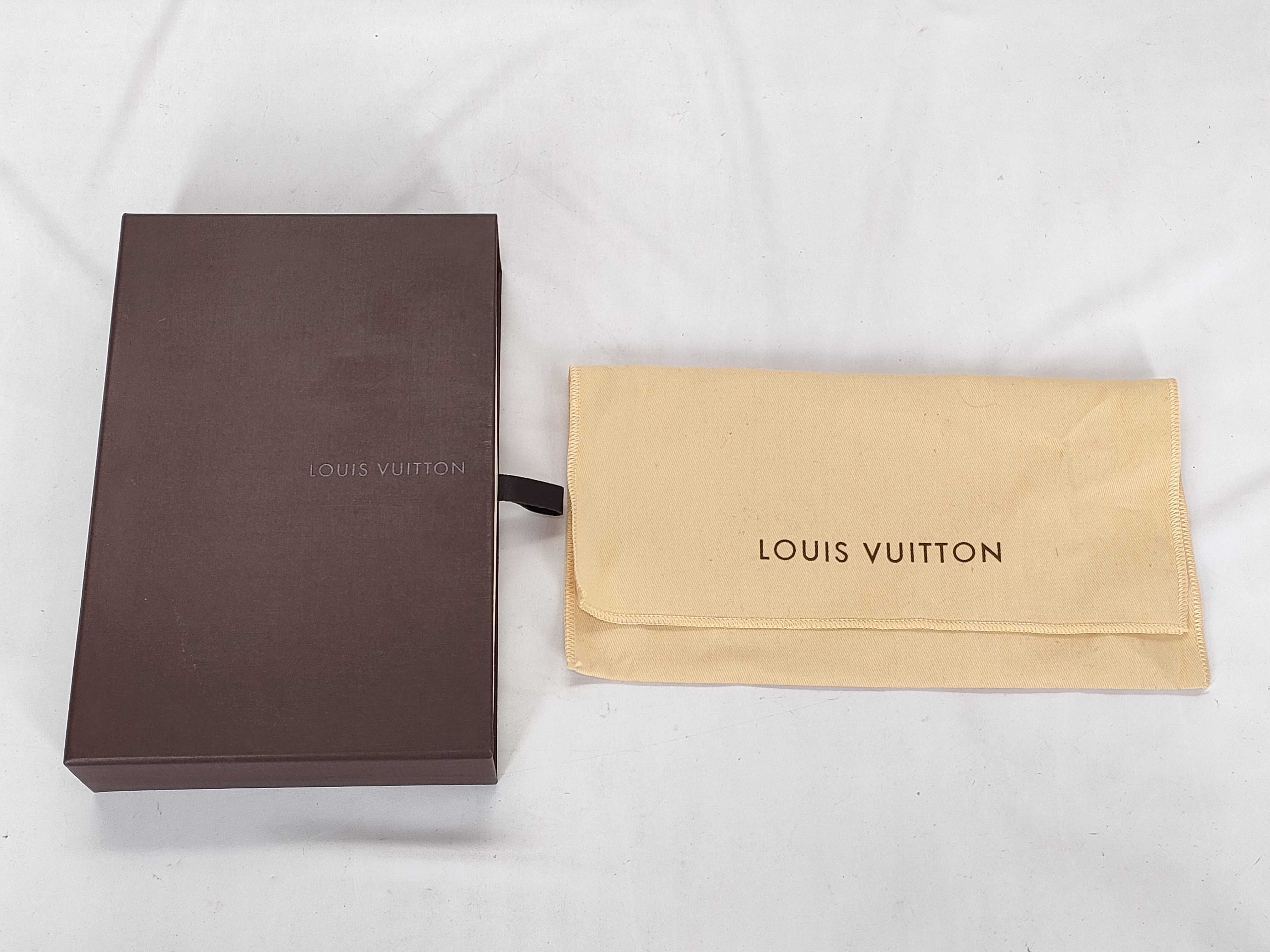 Monogram Denim Louis Vuitton Trouse Speedy GM Pouch Vintage Monogram Denim Pen Case Pouch — view 13