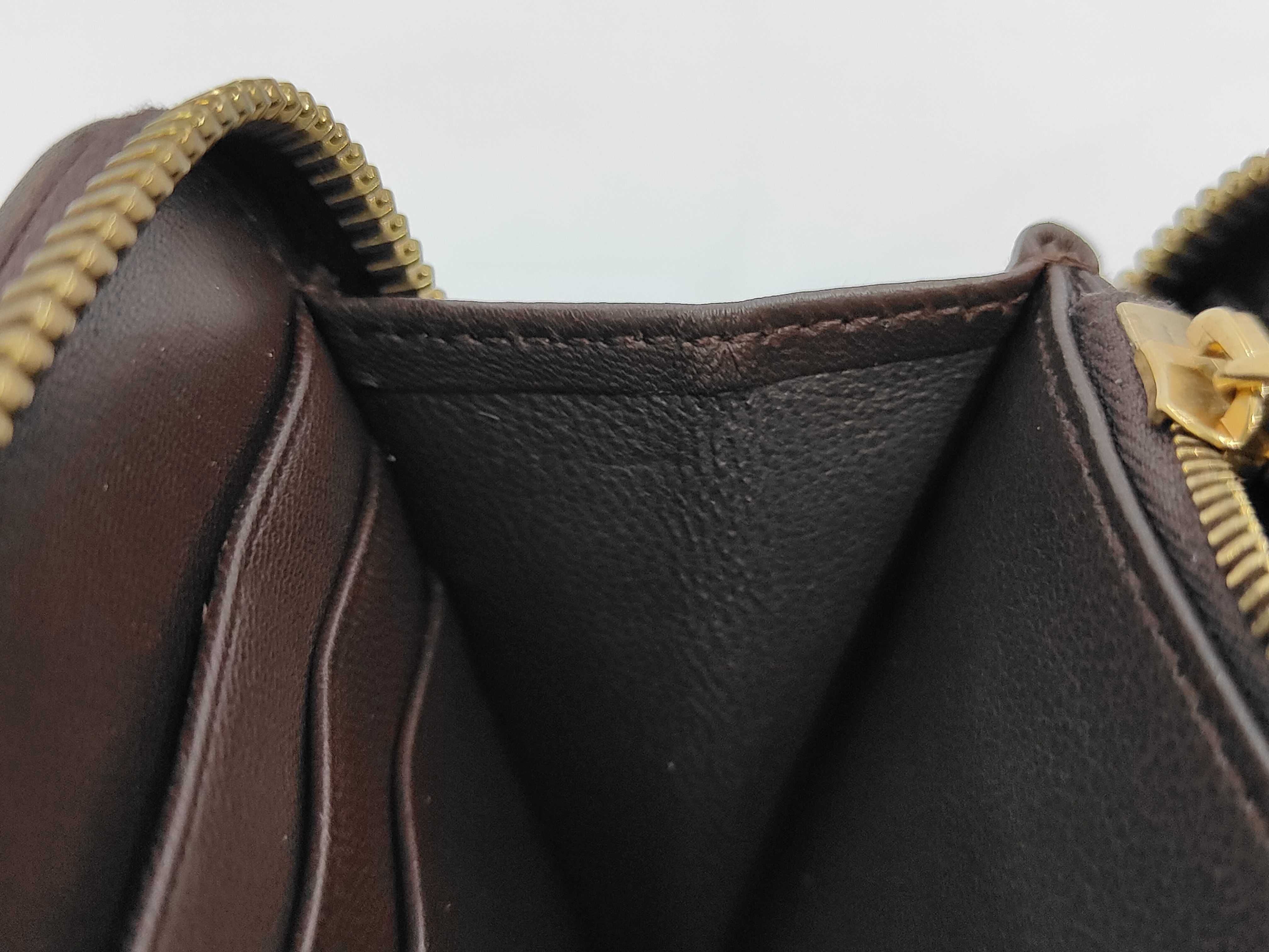 round wallet, brown wallet — view 7