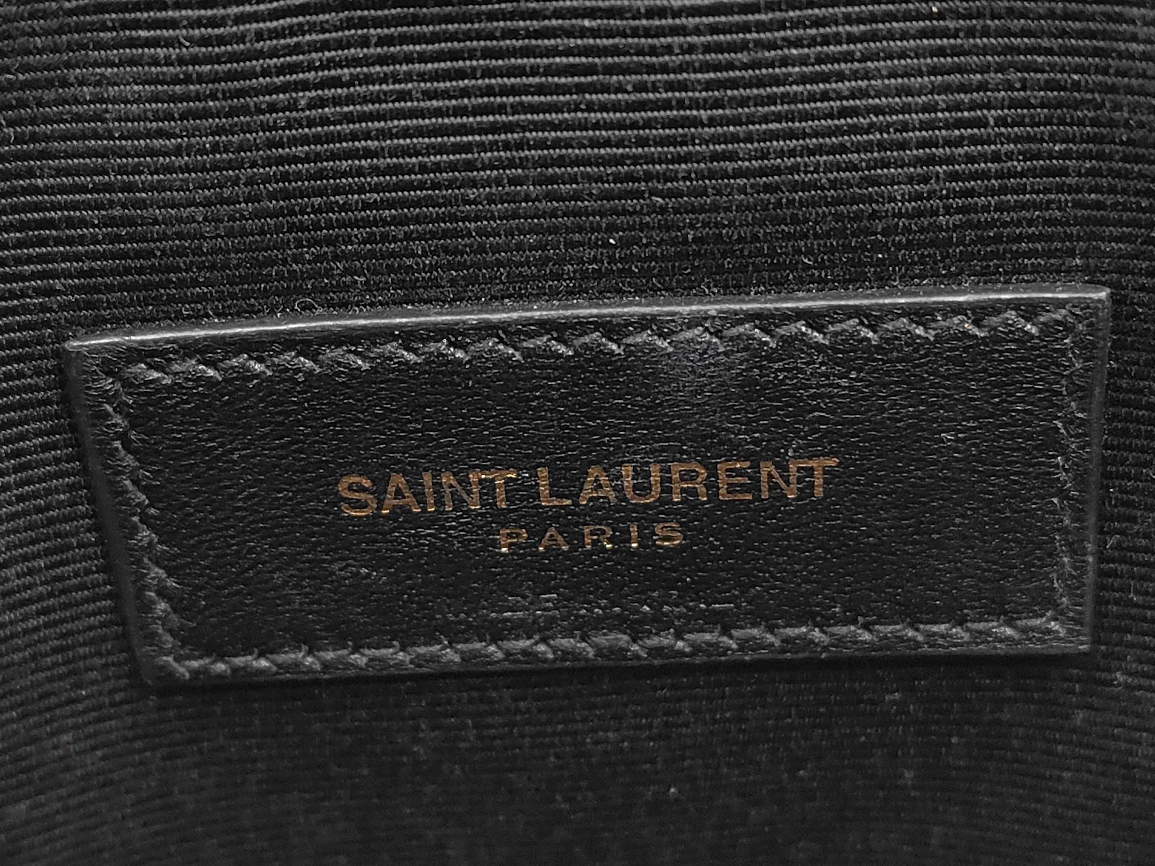 Cassandra Monogram Matelasse Clutch Bag — view 8