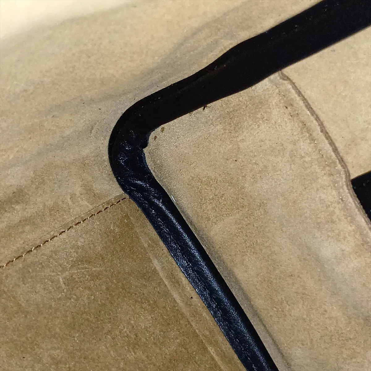 Repeat Anagram Amazona 28 Canvas x Leather 2-Way Handbag Navy x Black — view 14
