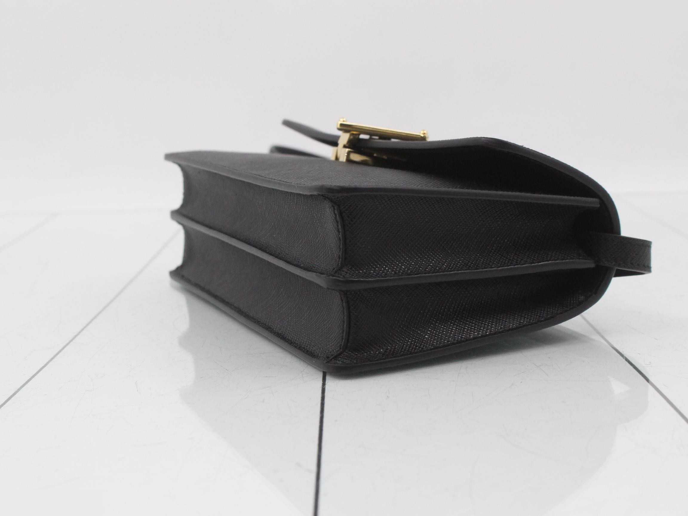 Saffiano leather mini bag/shoulder bag, 1BD386 — view 6