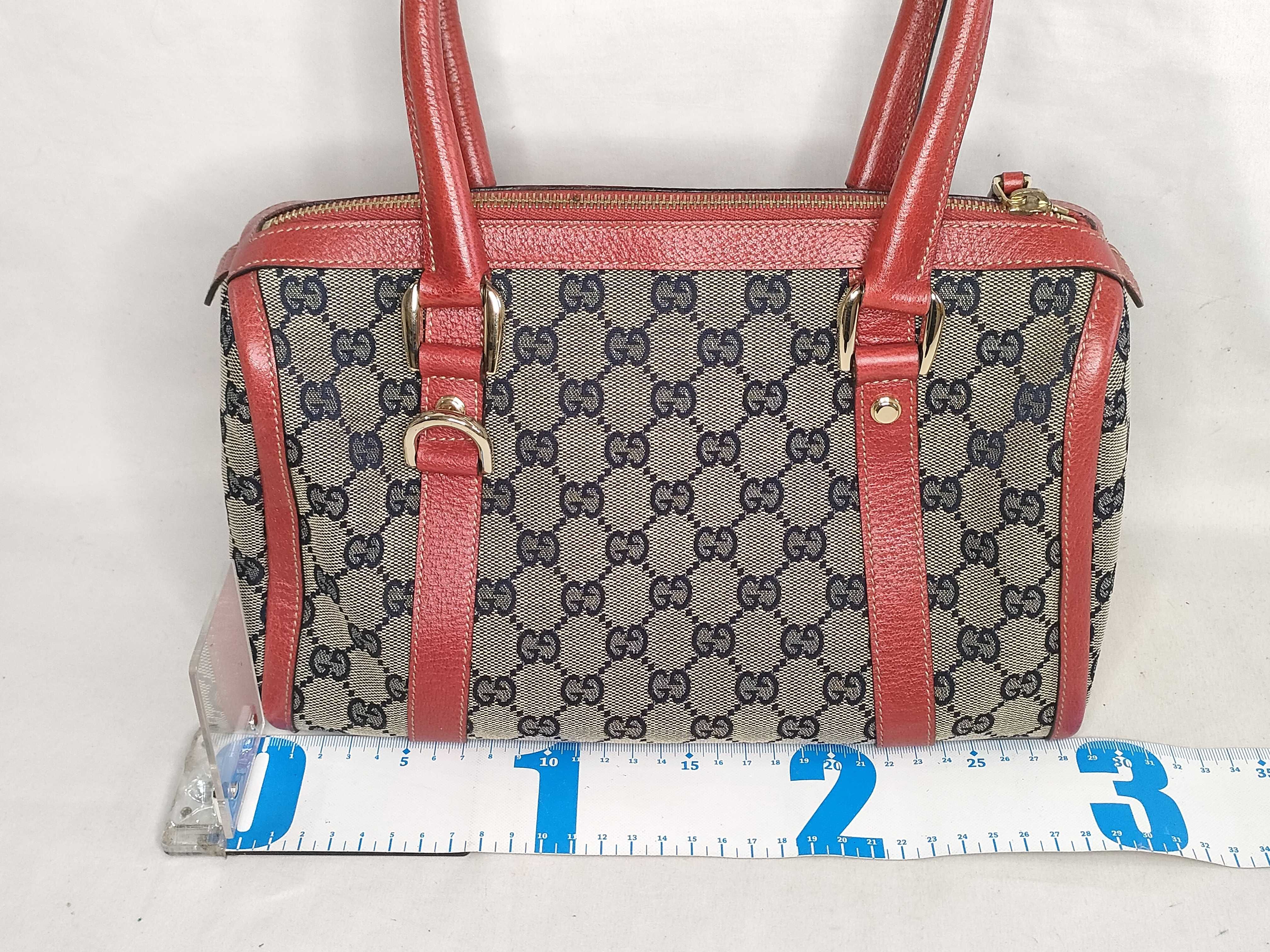 GG Canvas Mini Boston Handbag (130942 1669) — view 2