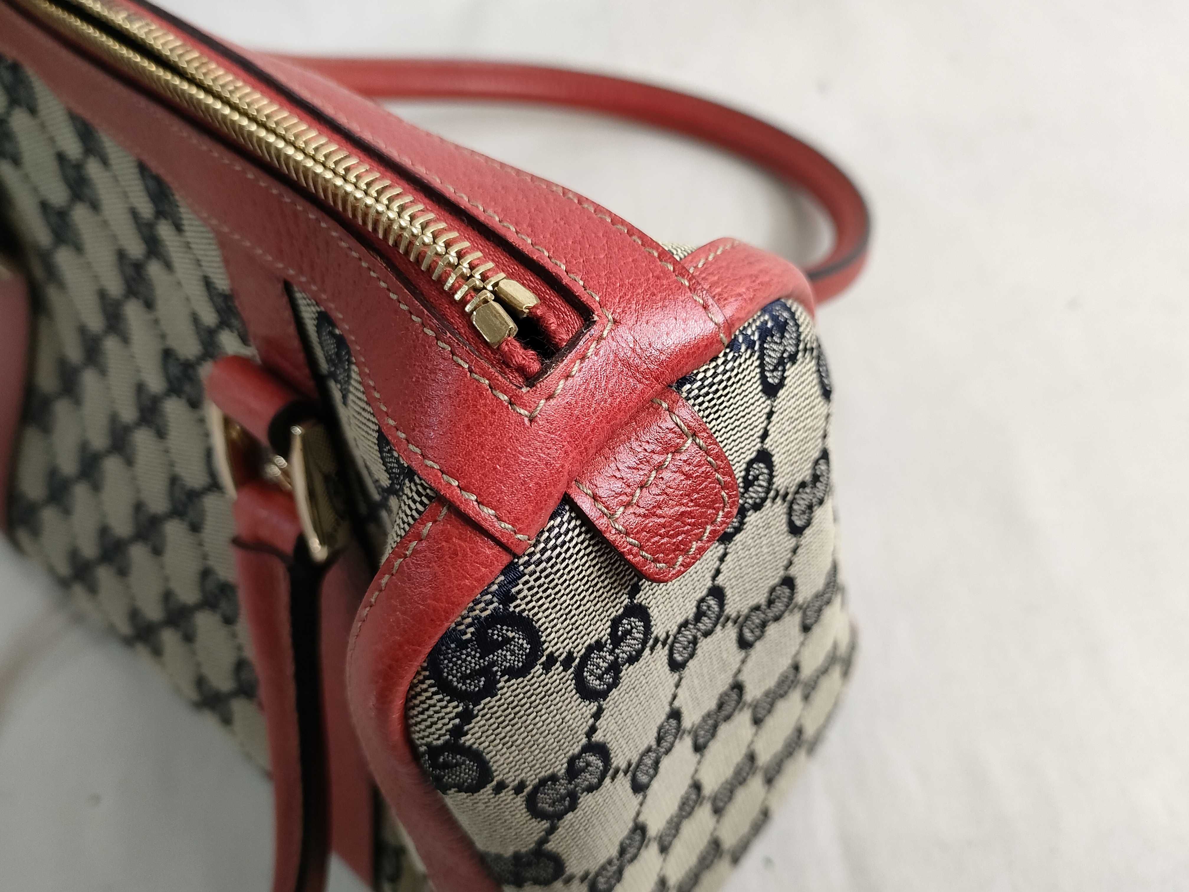 GG Canvas Mini Boston Handbag (130942 1669) — view 15