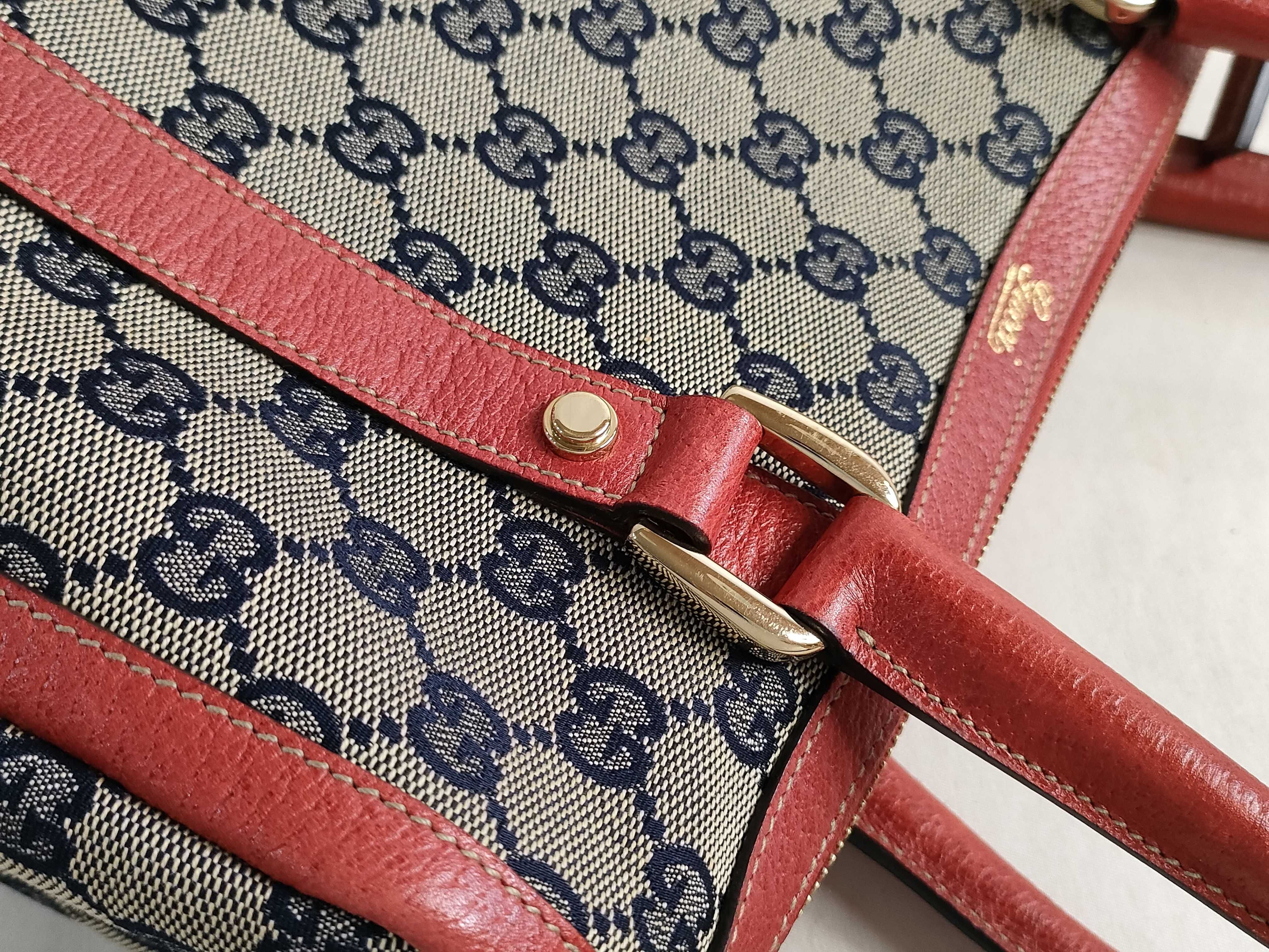 GG Canvas Mini Boston Handbag (130942 1669) — view 5