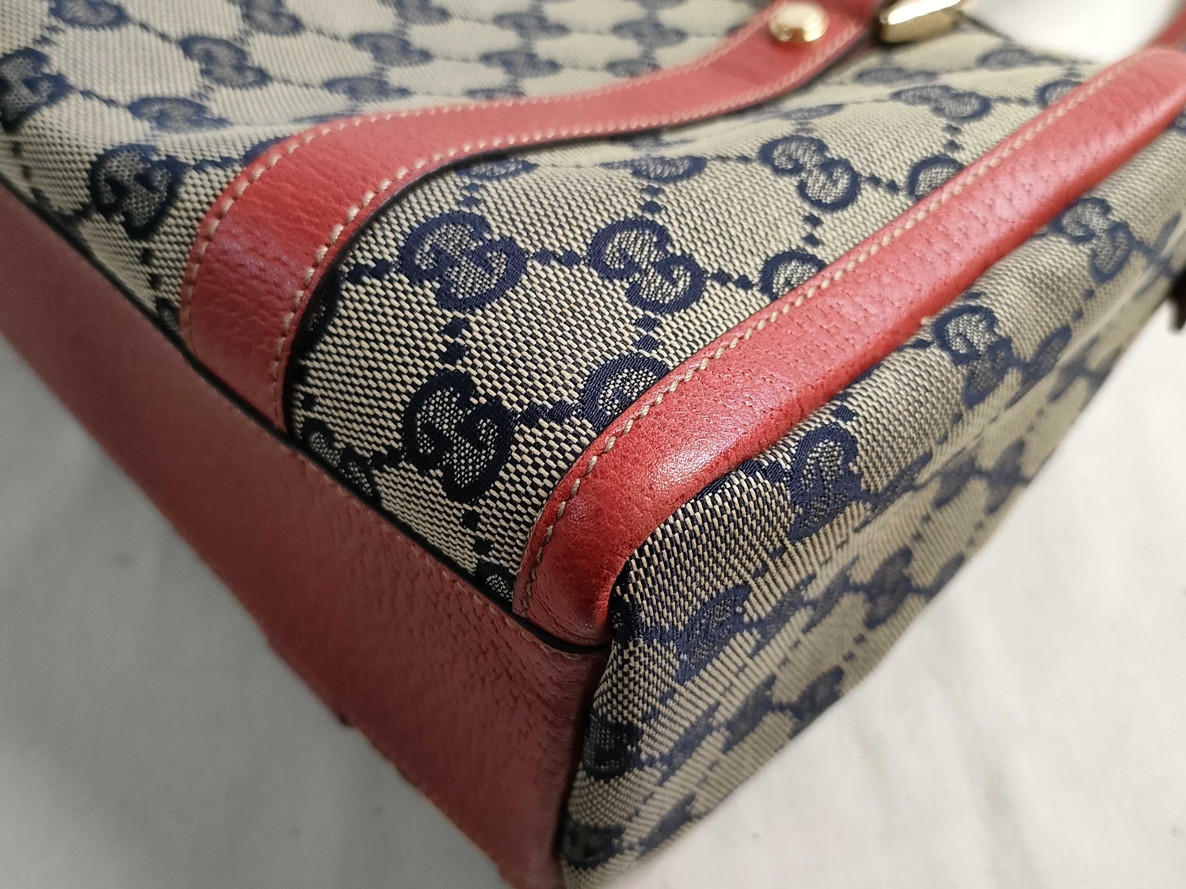 GG Canvas Mini Boston Handbag (130942 1669) — view 6