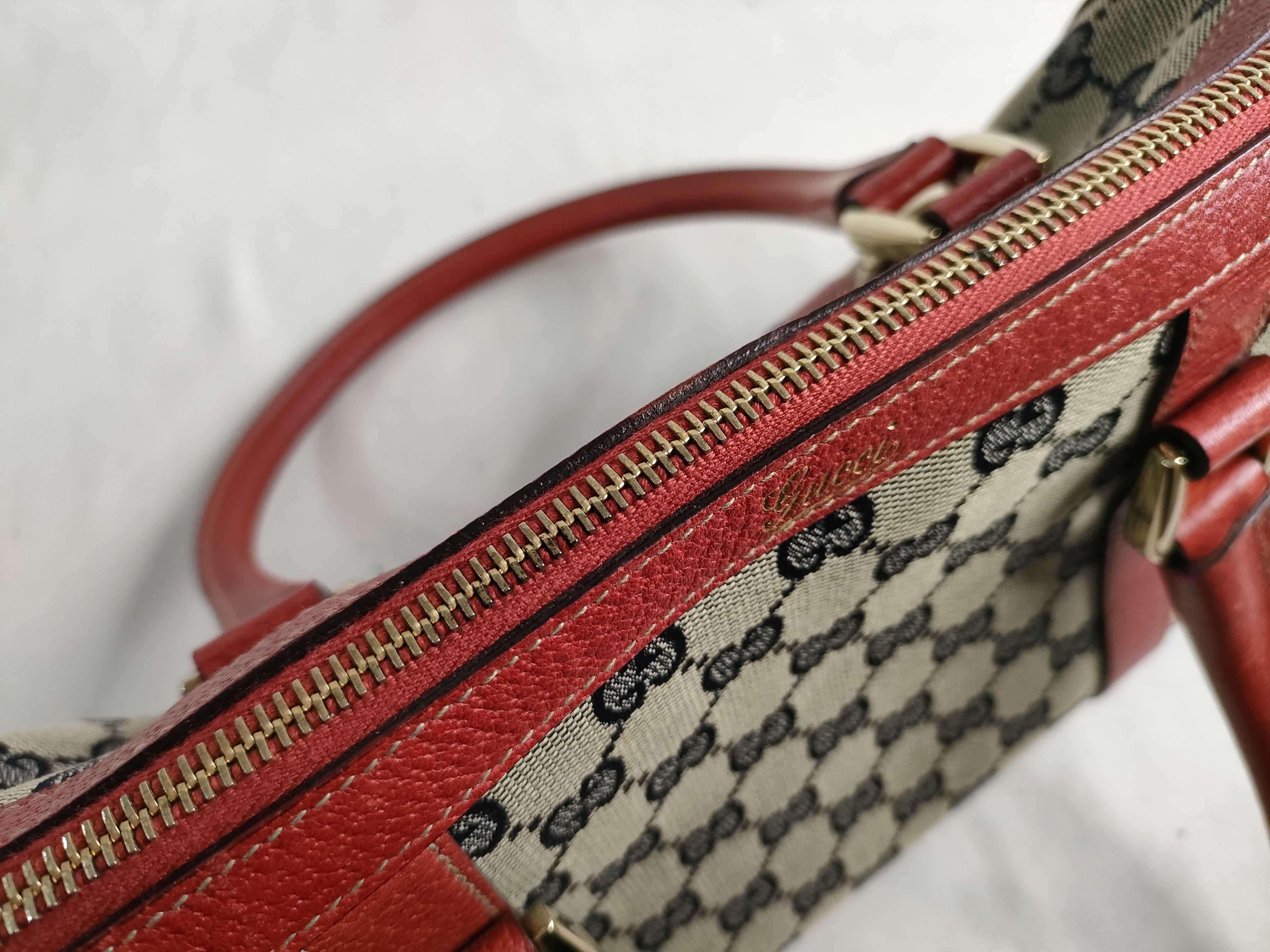 GG Canvas Mini Boston Handbag (130942 1669) — view 8