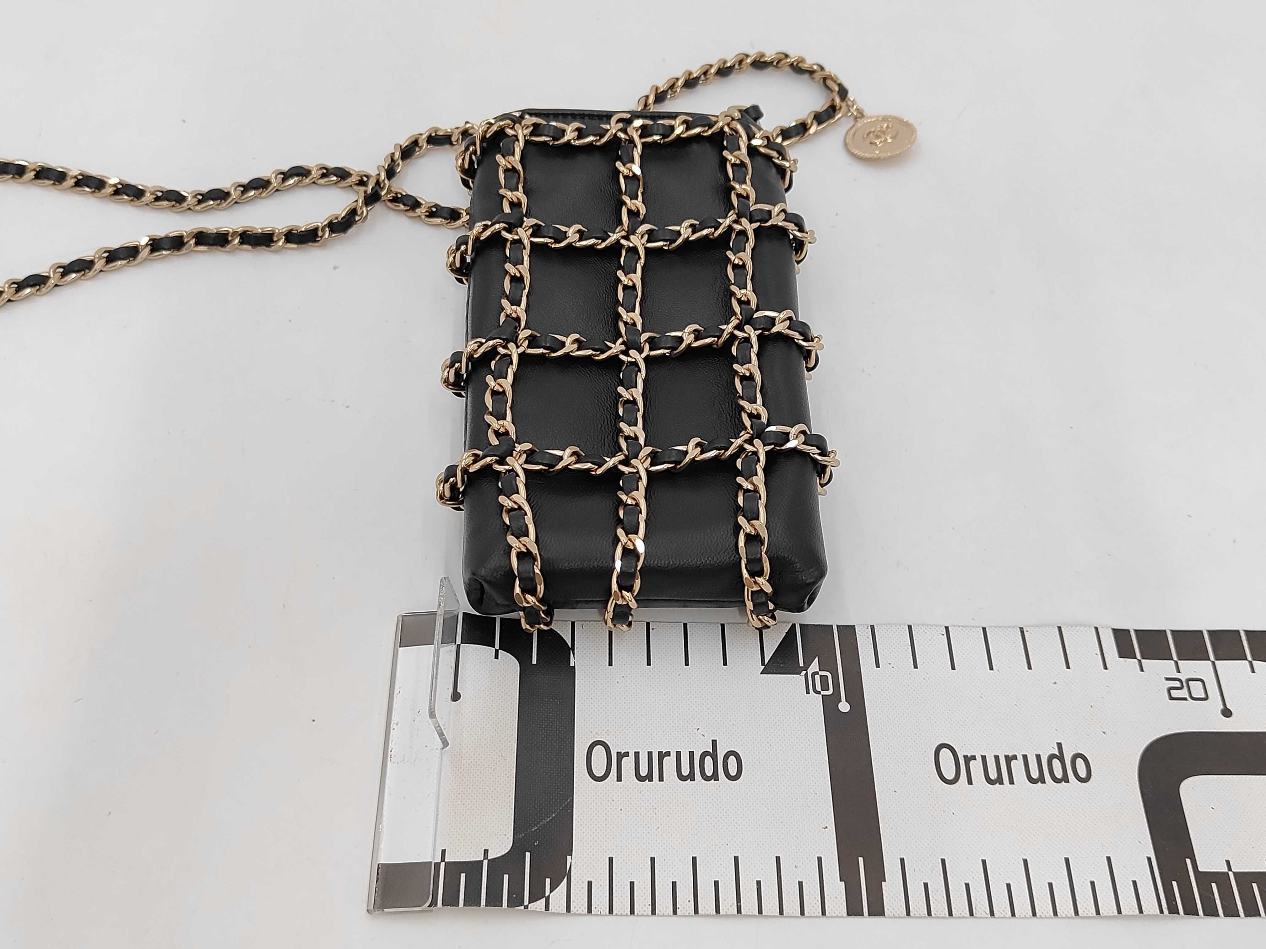 ACCESSORY LAMBSKIN PHONE CASE CHAIN ​​SHOULDER NO.32 Wallet — view 2
