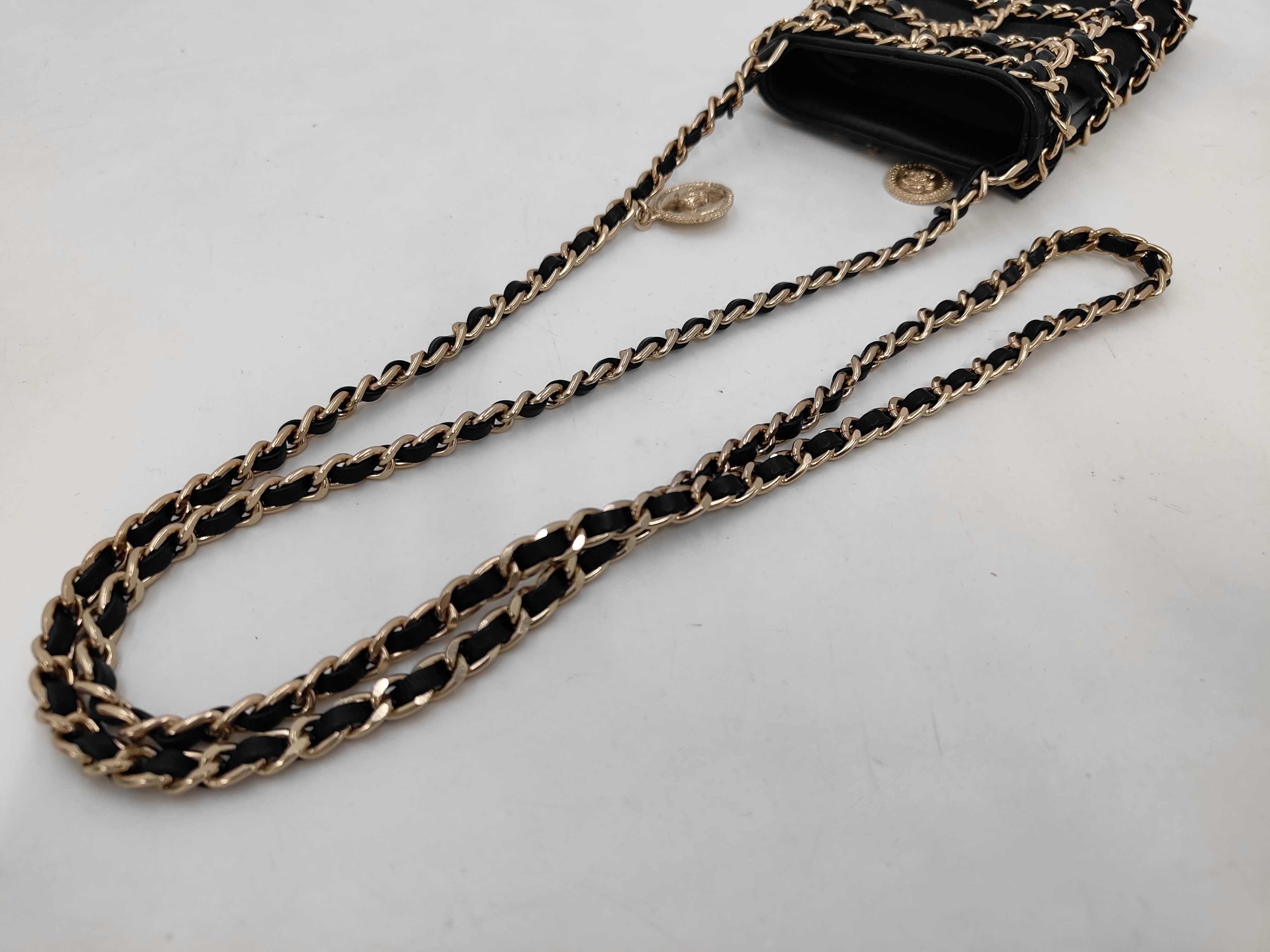 ACCESSORY LAMBSKIN PHONE CASE CHAIN ​​SHOULDER NO.32 Wallet — view 3