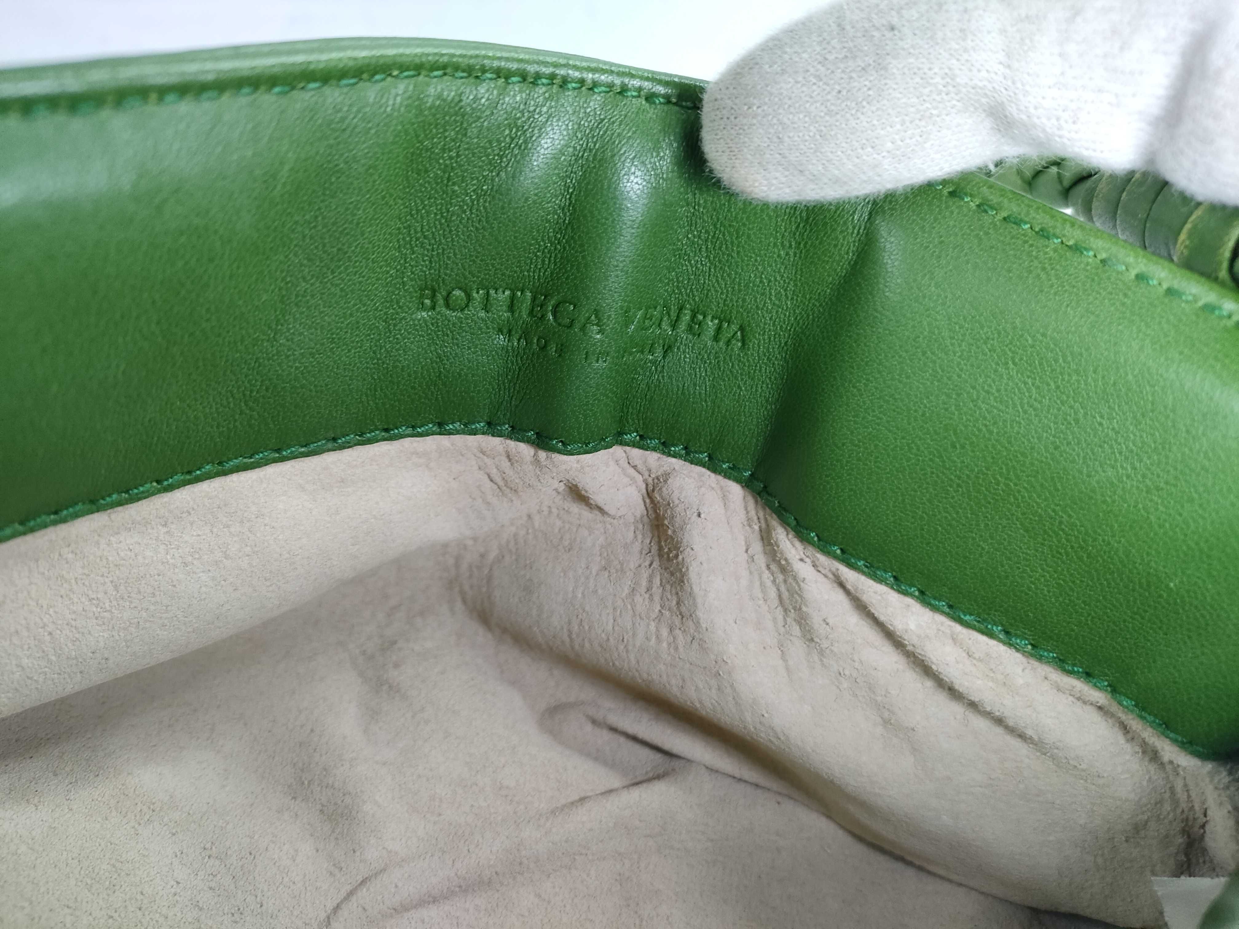 Intrecciato Handbag One Shoulder Bag Intrecciato Green 169861 Shoulder Bag — view 11