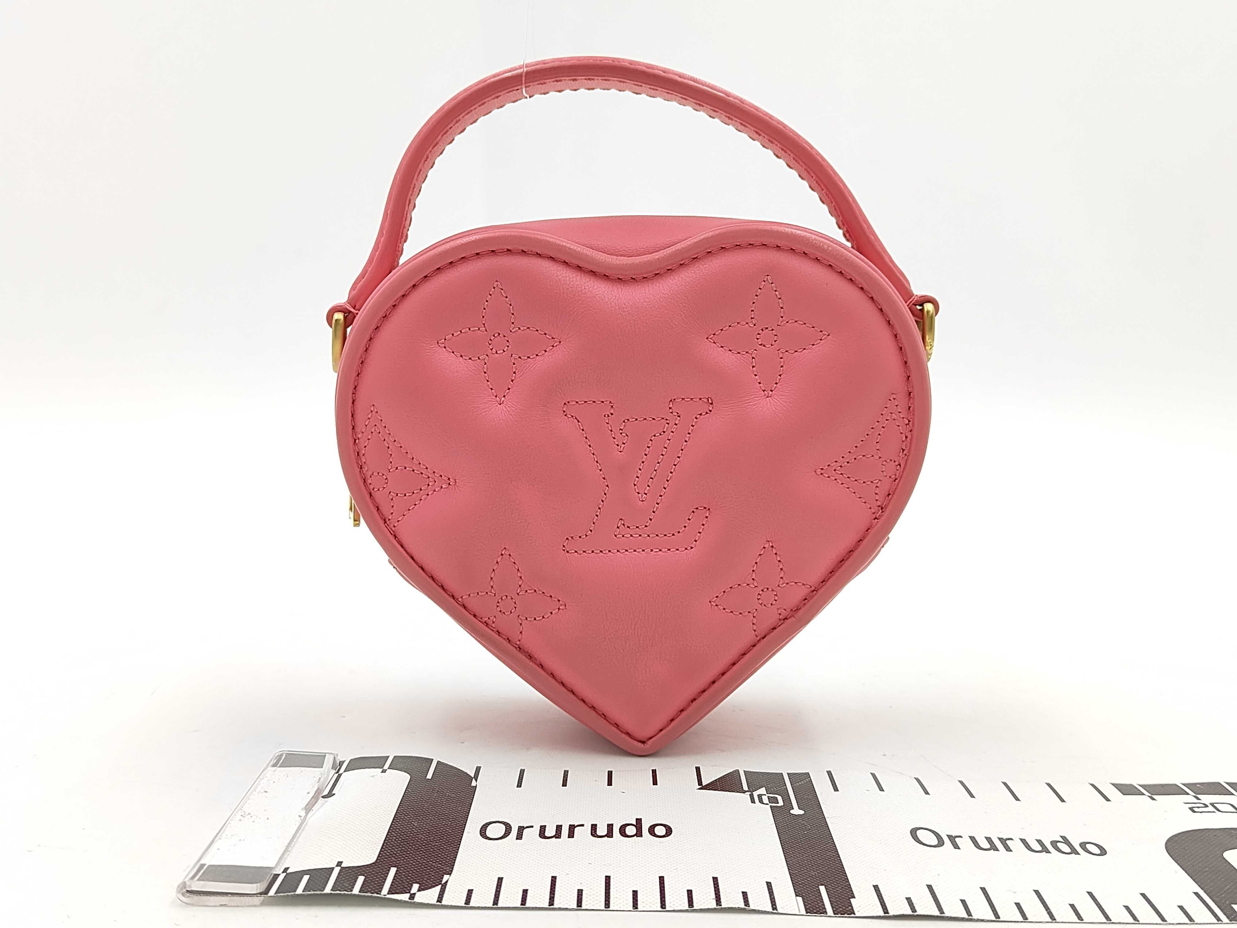 M81893 Pop My Heart Shoulder Bag Pink Heart Handbag — view 2
