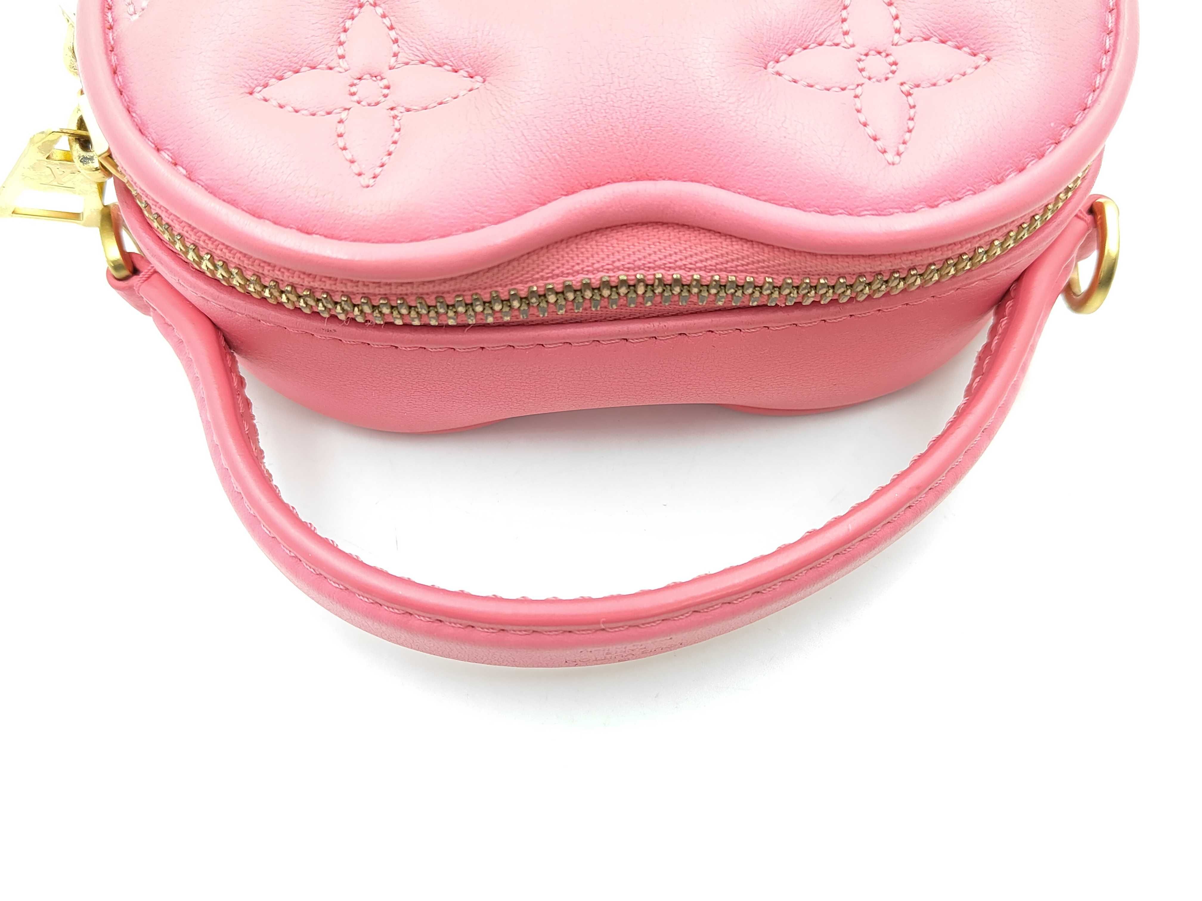 M81893 Pop My Heart Shoulder Bag Pink Heart Handbag — view 3