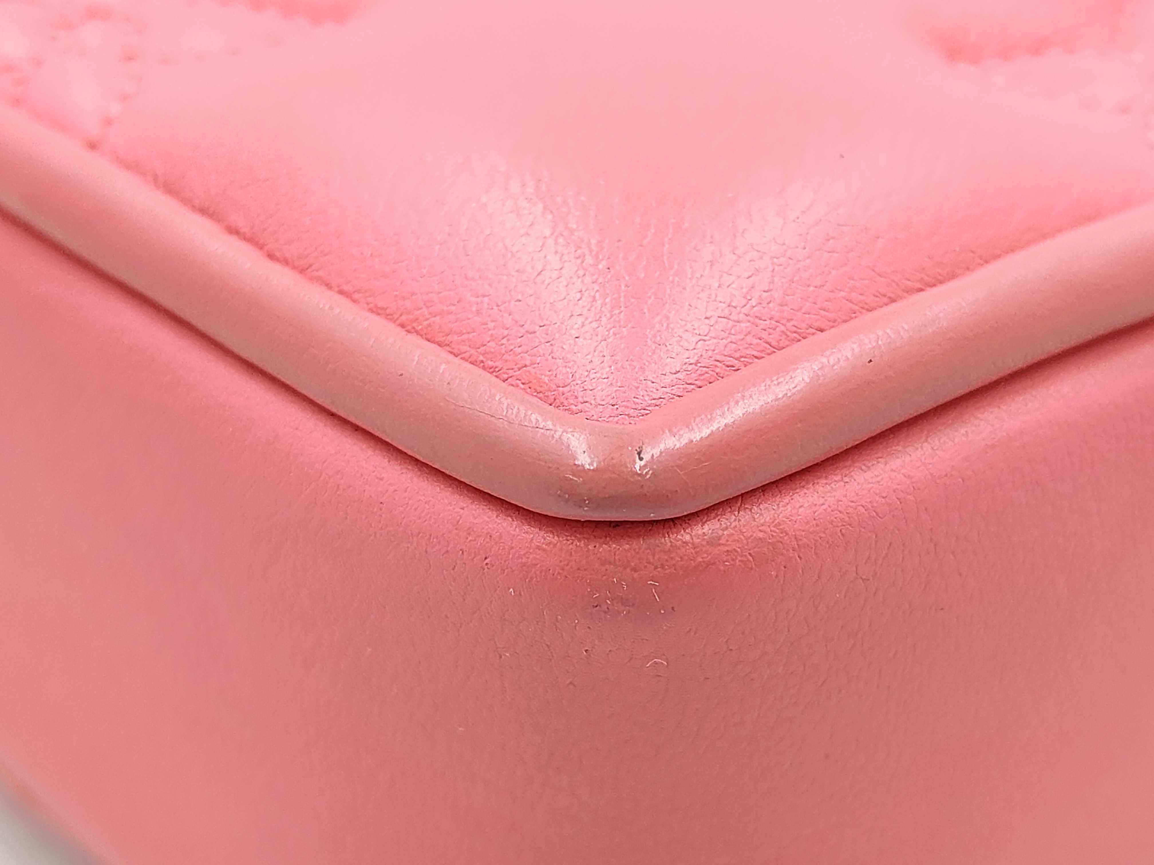 M81893 Pop My Heart Shoulder Bag Pink Heart Handbag — view 6