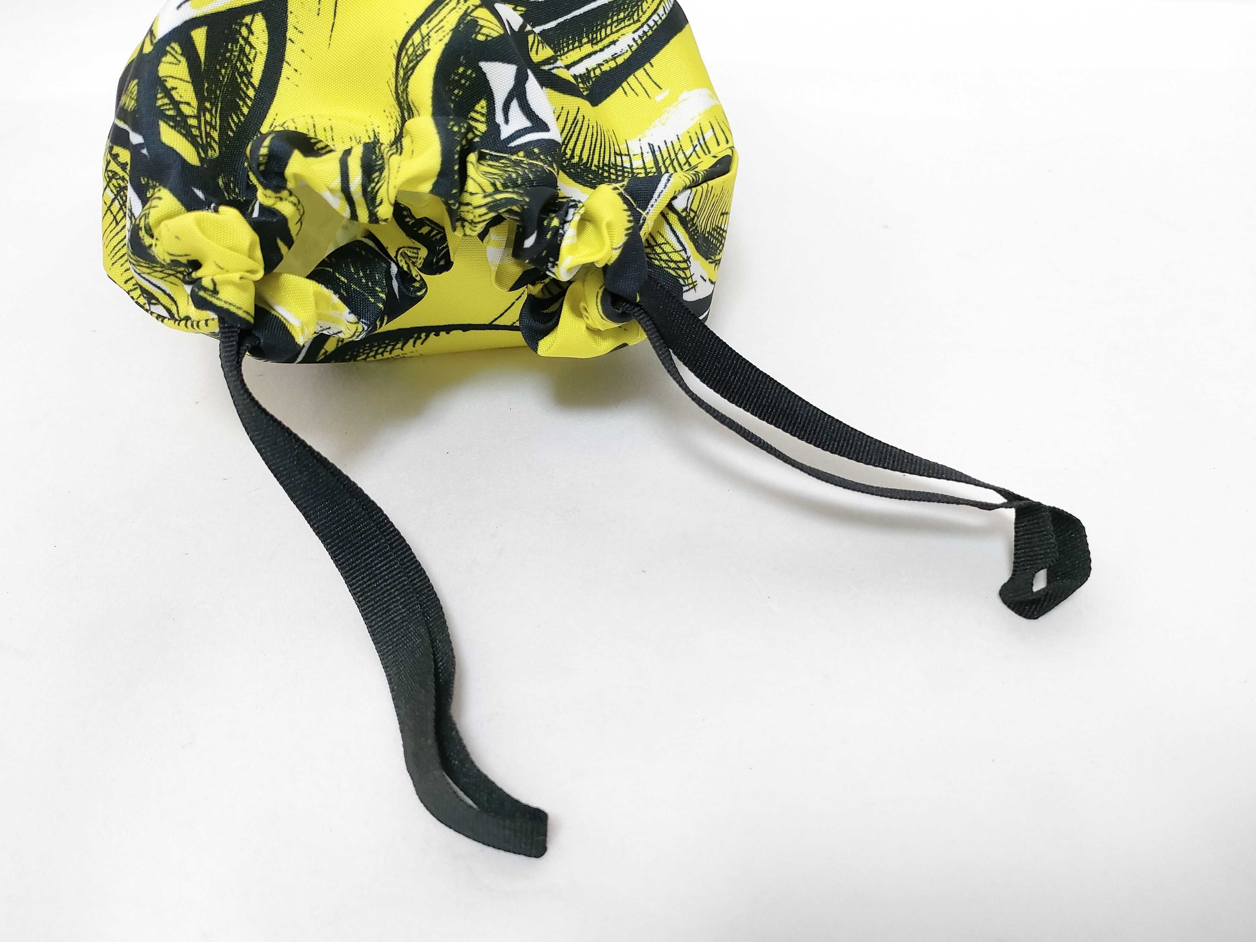Nylon Prada Novelty Banana Pattern Drawstring Pouch Bag Pouch — view 3