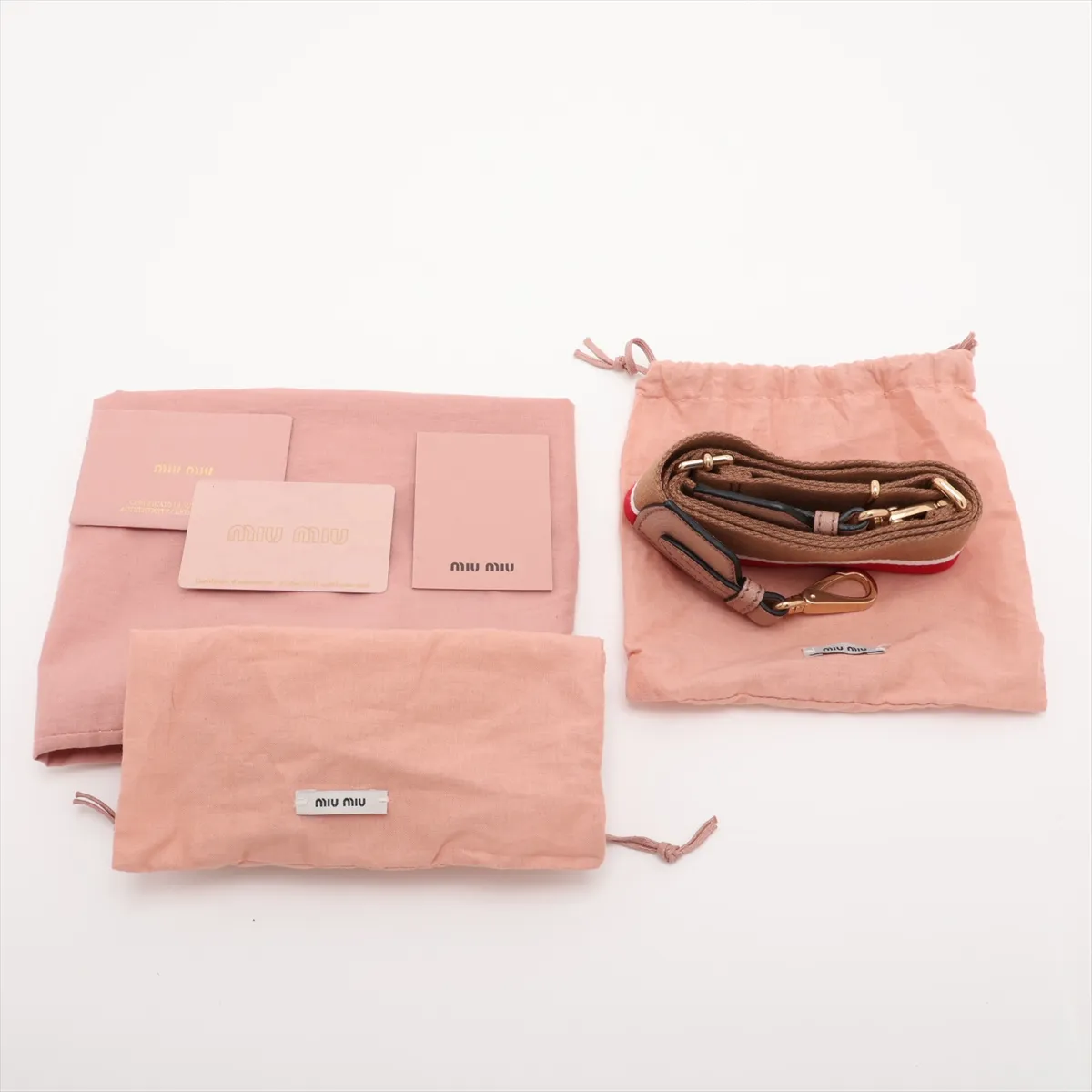 Madras Leather 2-Way Handbag, Pink, 5BG143 — view 12