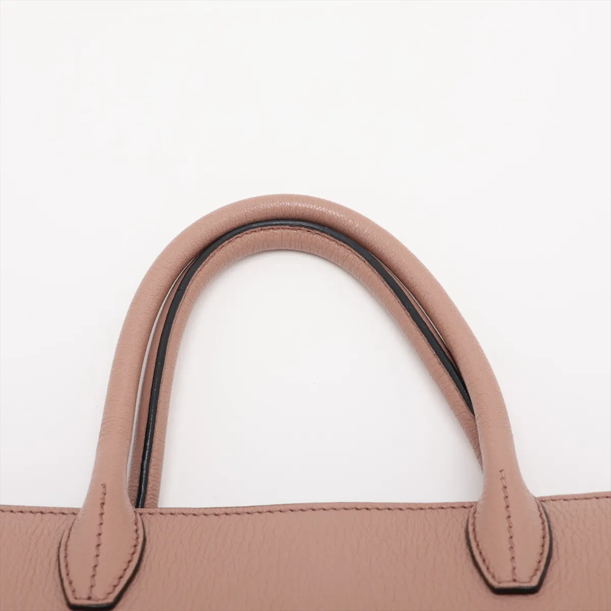 Madras Leather 2-Way Handbag, Pink, 5BG143 — view 6