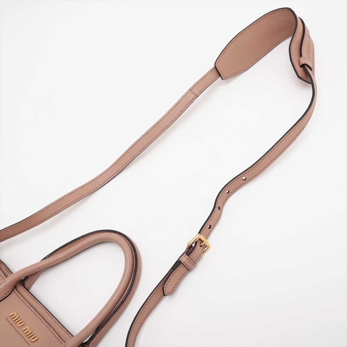 Madras Leather 2-Way Handbag, Pink, 5BG143 — view 7
