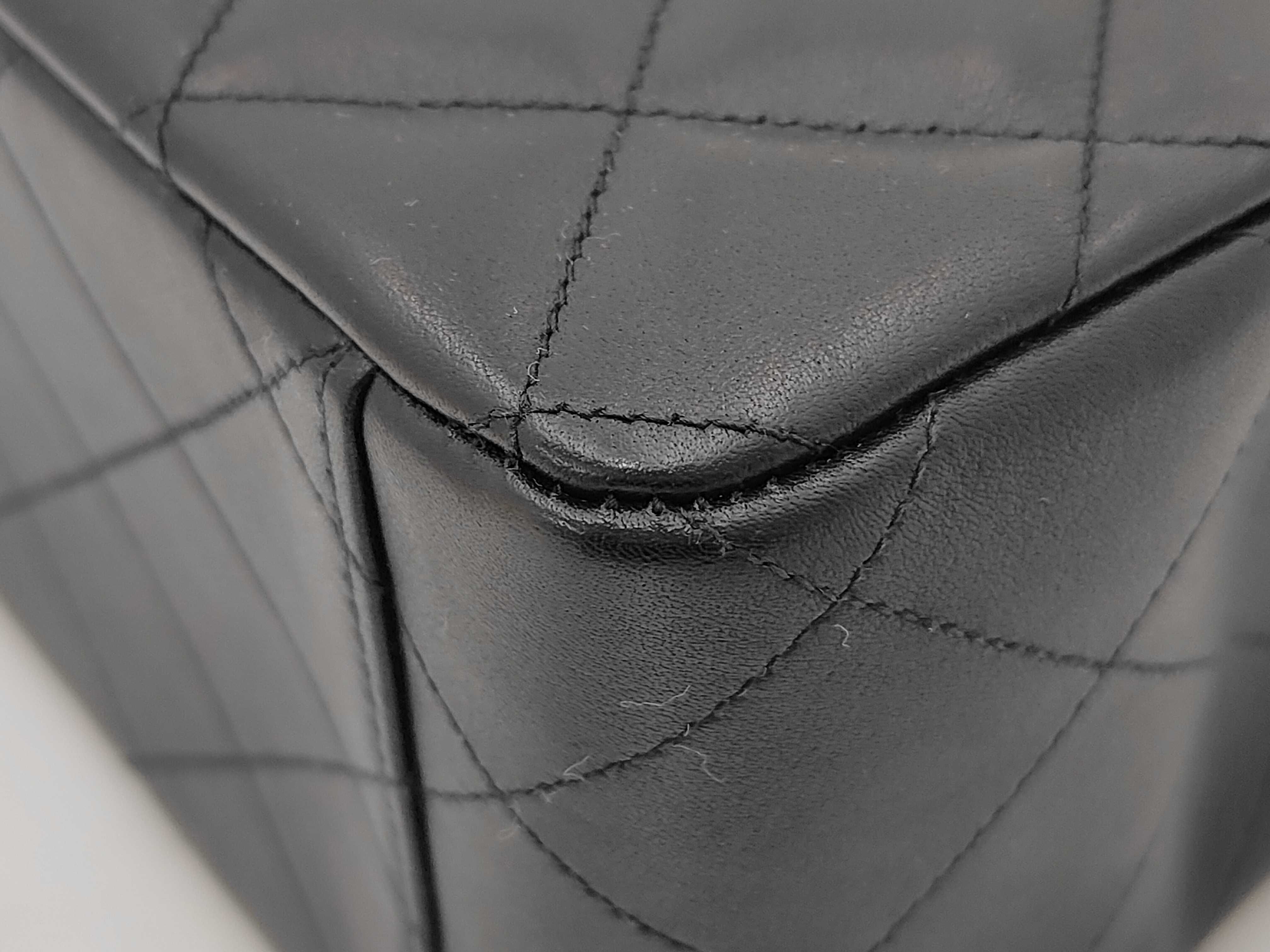 Large Matelassé 34 Lambskin Shoulder Bag — view 7