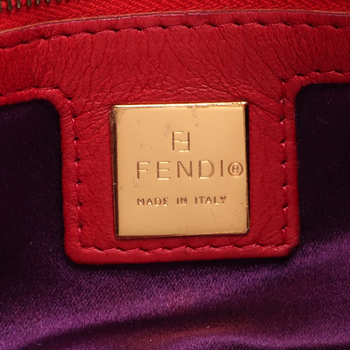 26569 Suede x Leather Shoulder Bag, Red — view 10