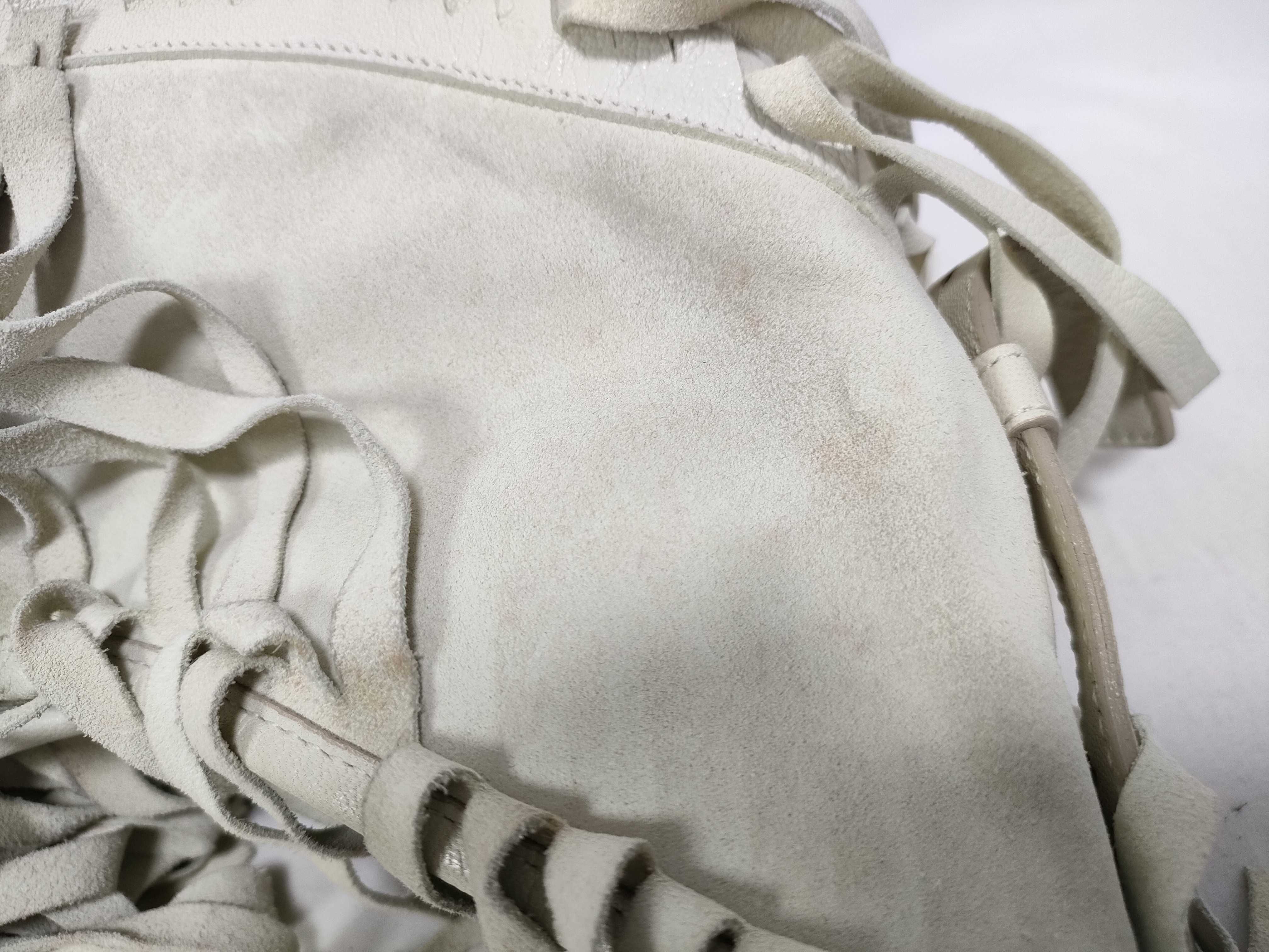 Saint-Tropez Fringe Chain Suede Shoulder Bag — view 11