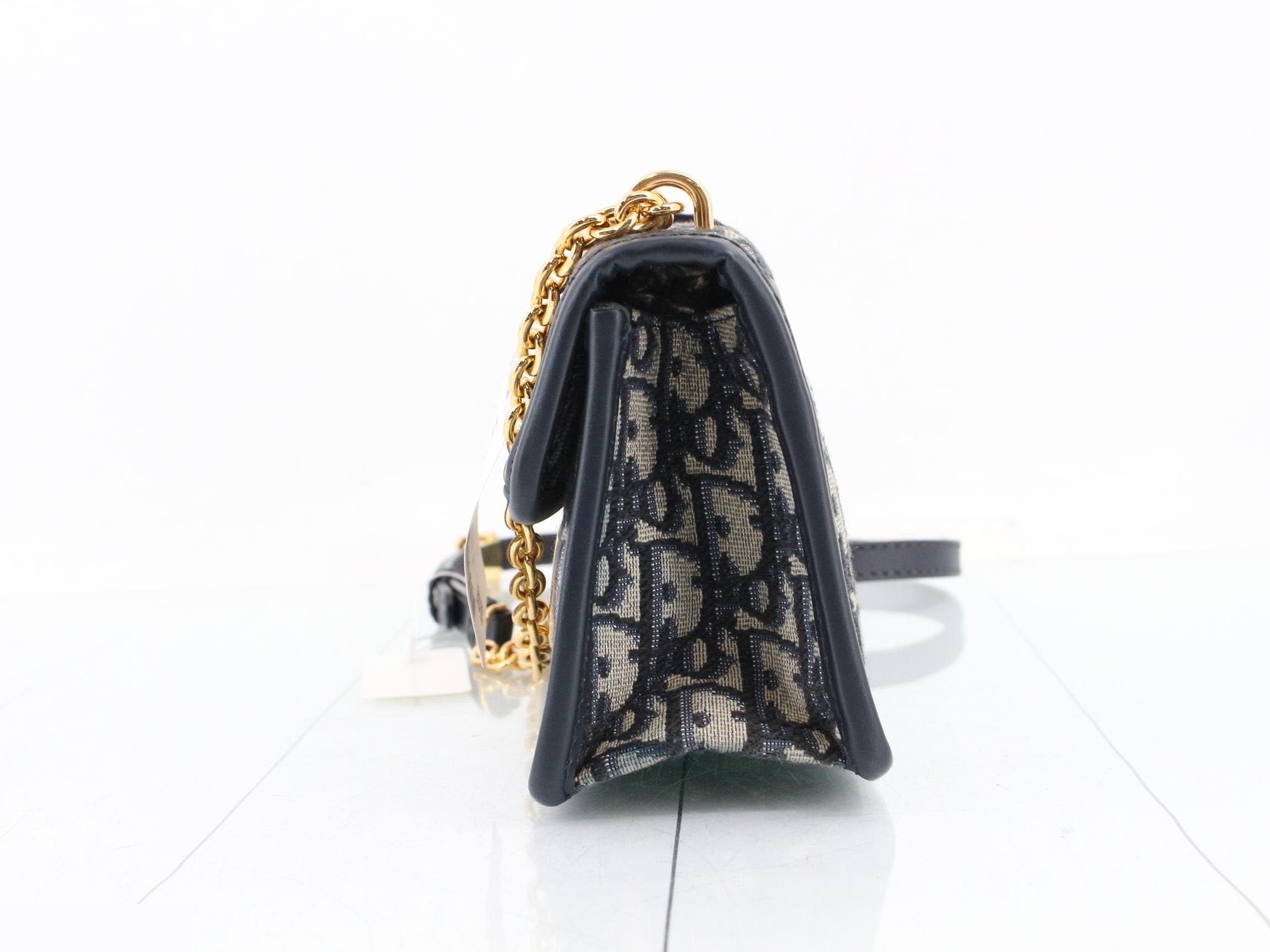 Oblique Chain Shoulder Bag — view 3