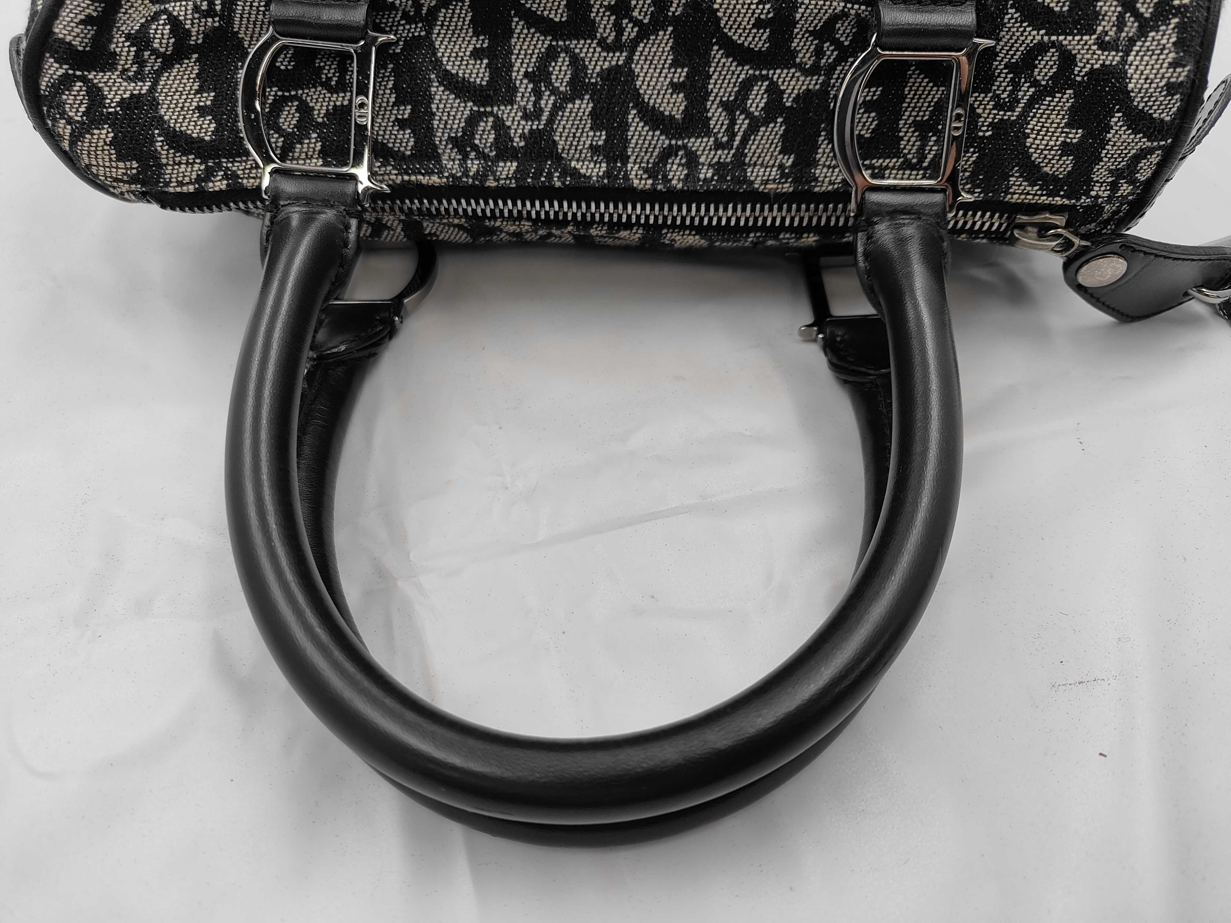 Mini Boston Bag, Trotter Canvas Handbag — view 3