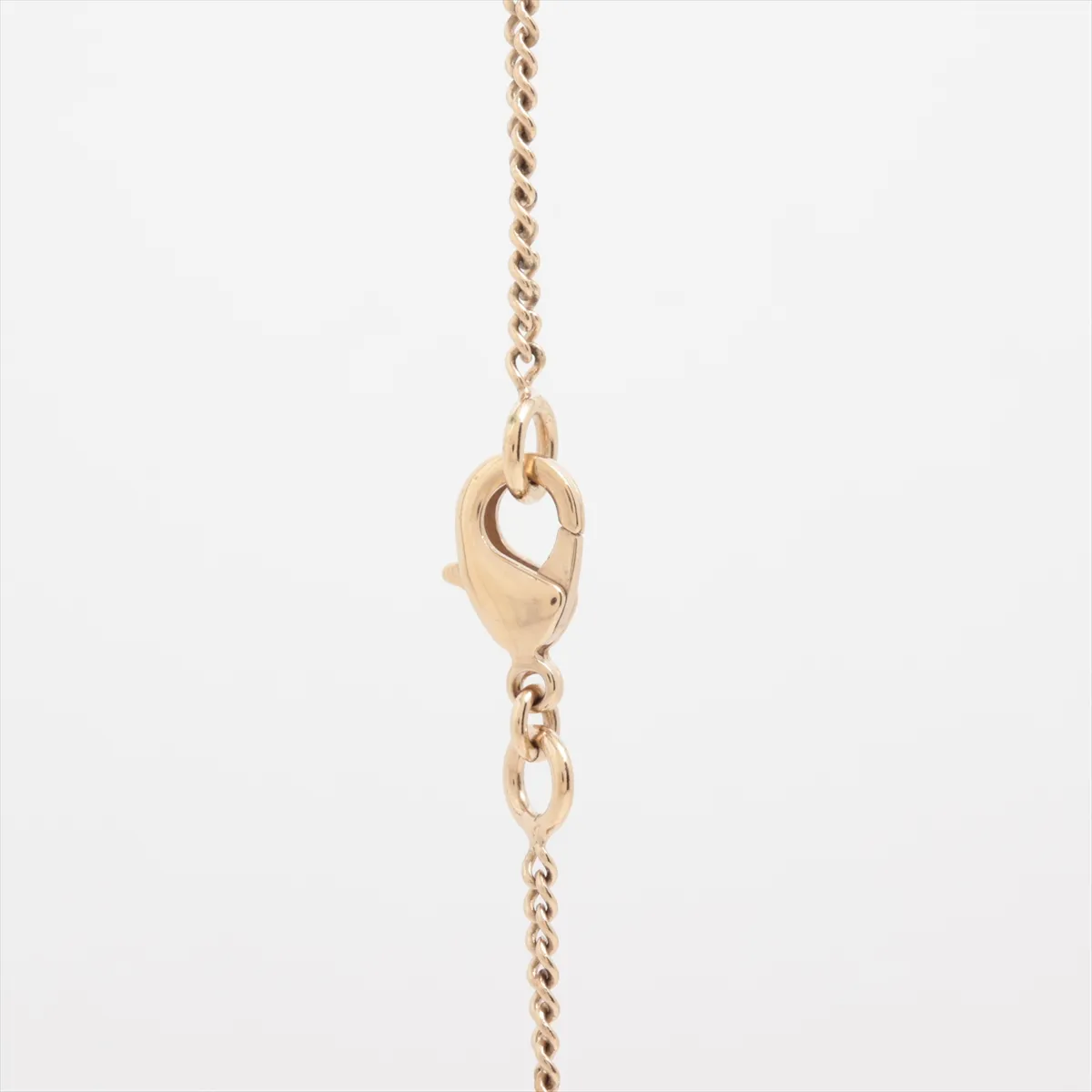 Cocomark B14V Necklace GP x Rhinestone x Fake Pearl Gold Thread — view 3