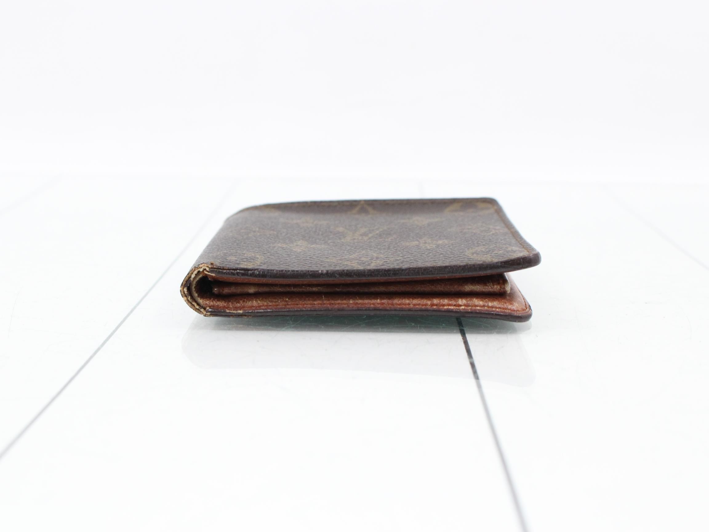 Monogram Porte-Billets Cartes Crédit Monnaie Folding Wallet — view 3