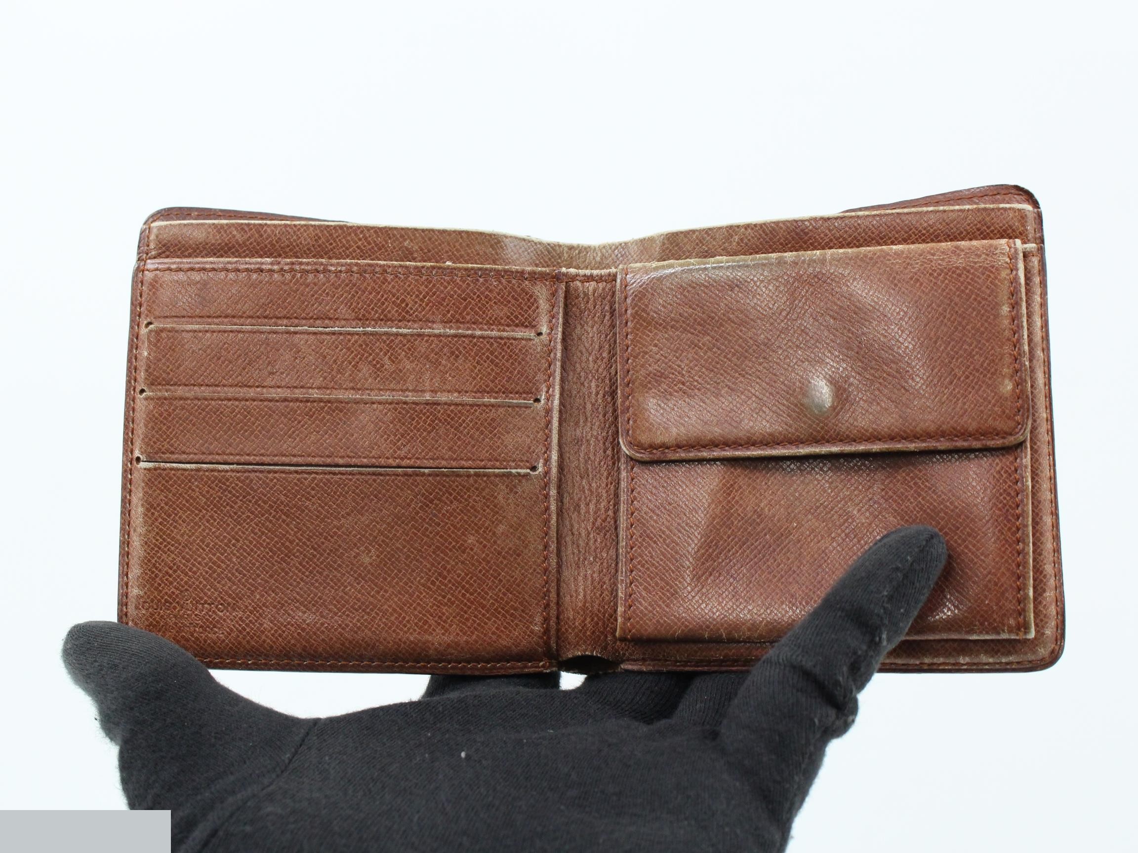 Monogram Porte-Billets Cartes Crédit Monnaie Folding Wallet — view 4