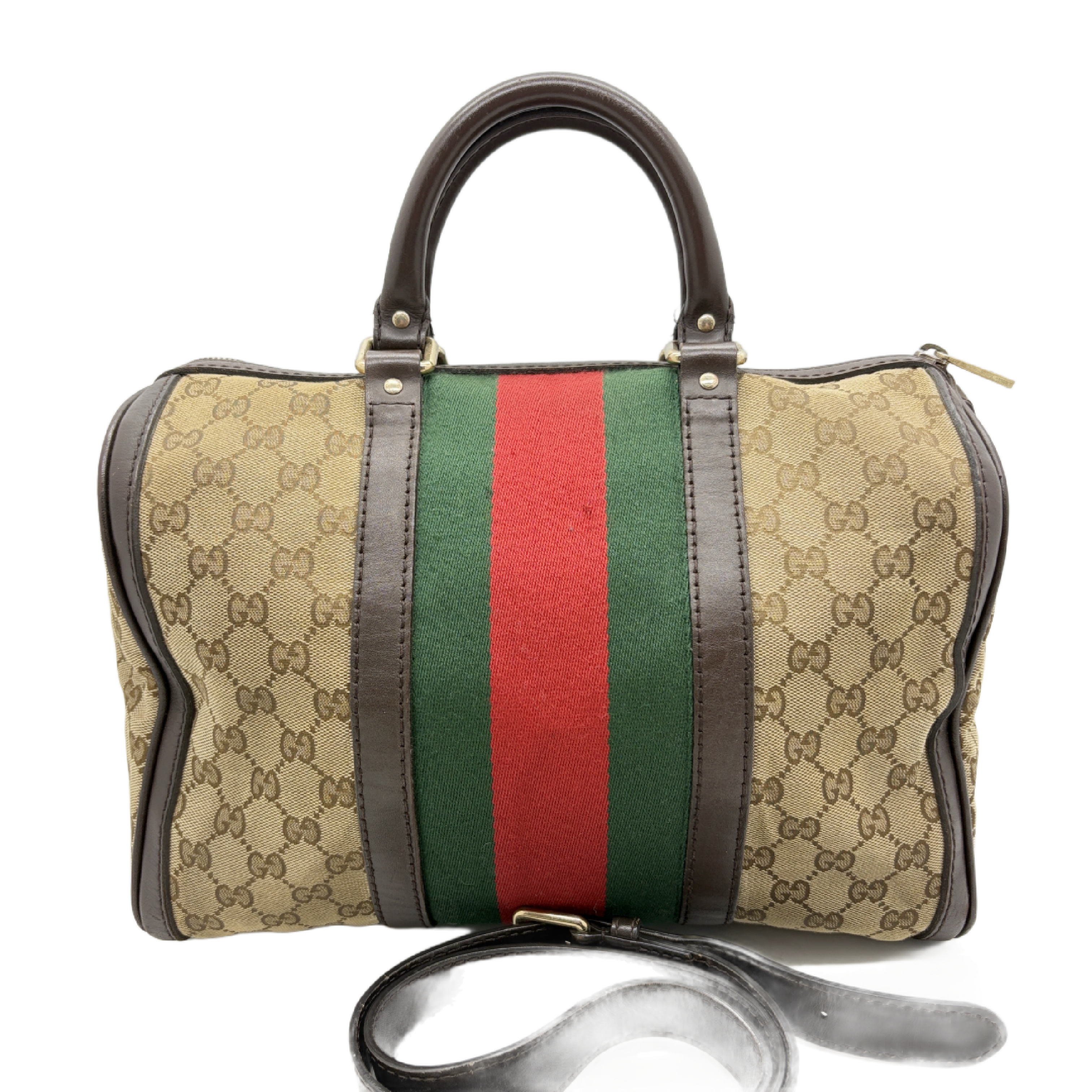 Sherry Line Canvas Boston Bag — view 2