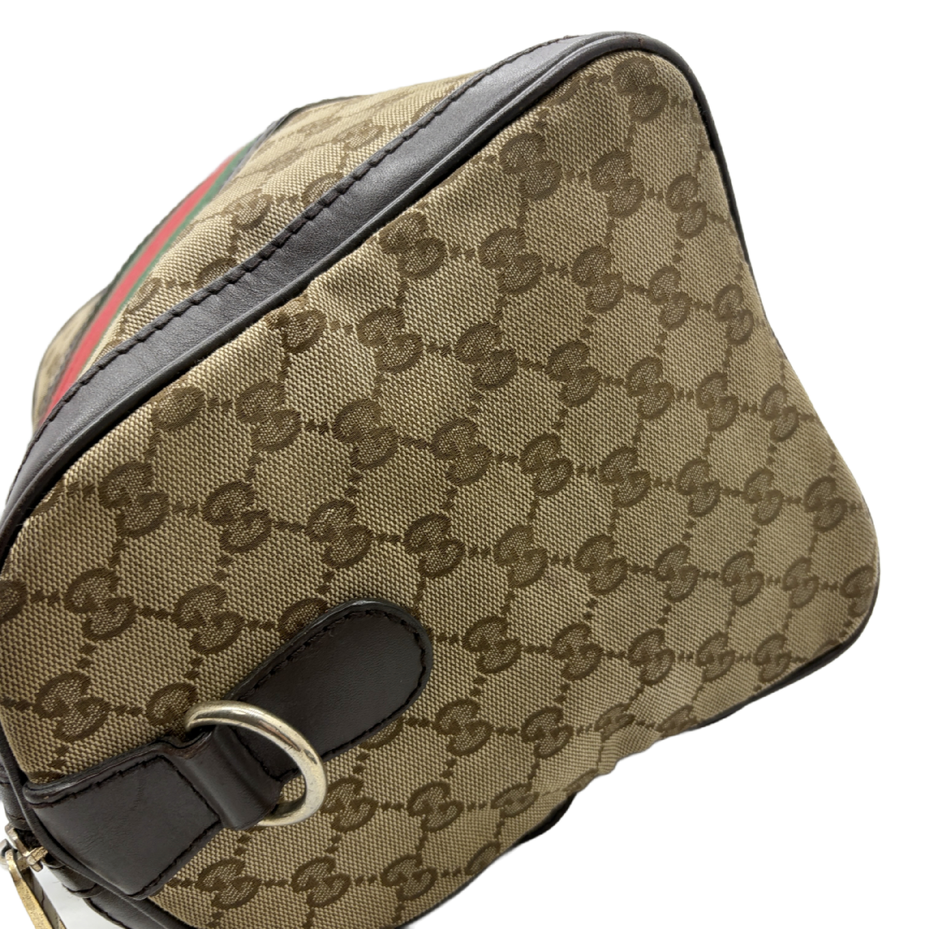 Sherry Line Canvas Boston Bag — view 4