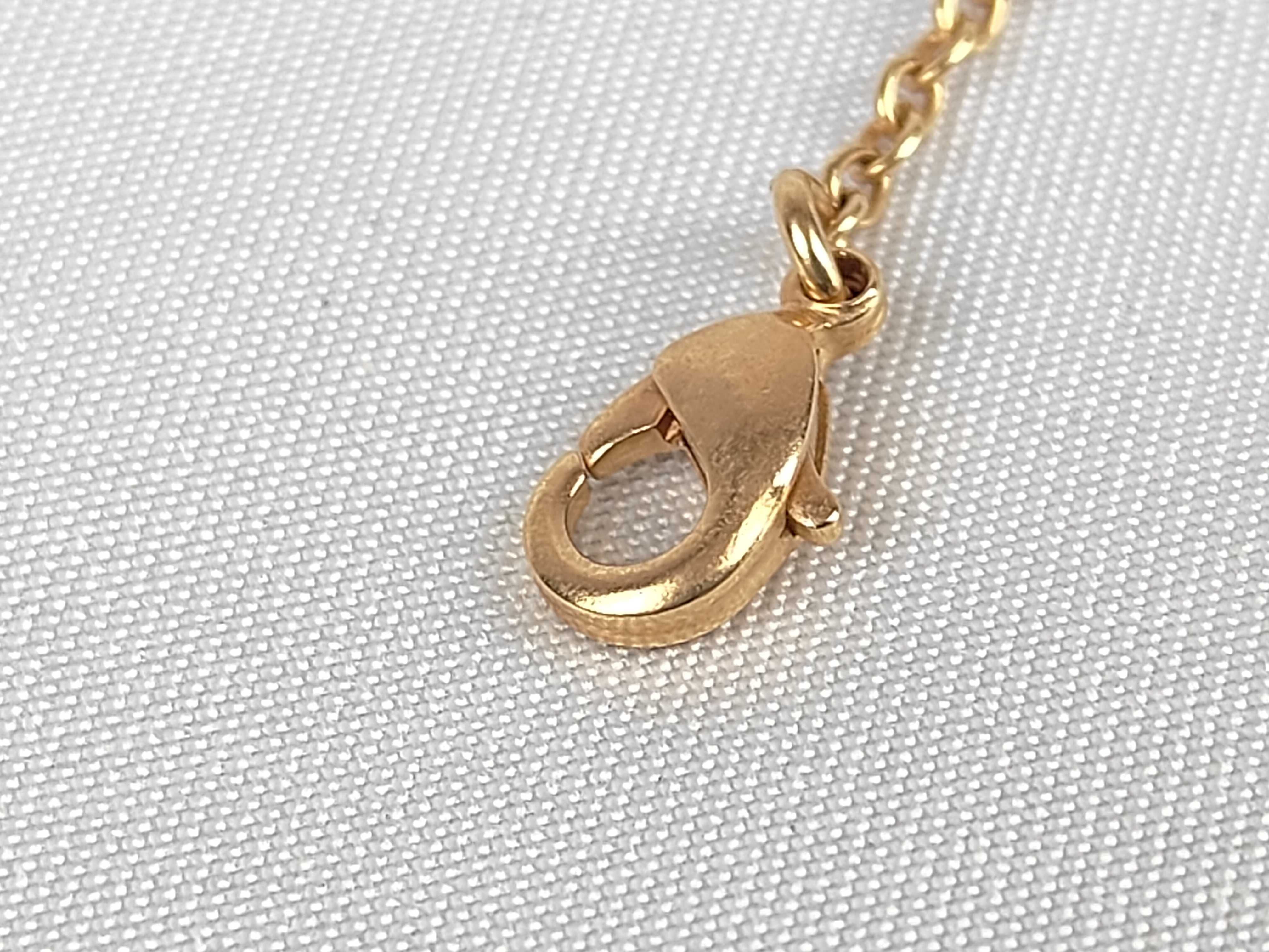 Flower Motif Pearl Necklace — view 9