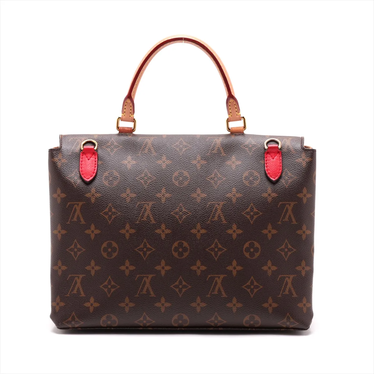 Monogram x Leather Marignan M44286 AR2129 Brown x Red — view 2