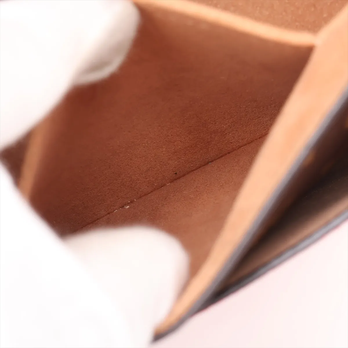 Monogram x Leather Marignan M44286 AR2129 Brown x Red — view 11