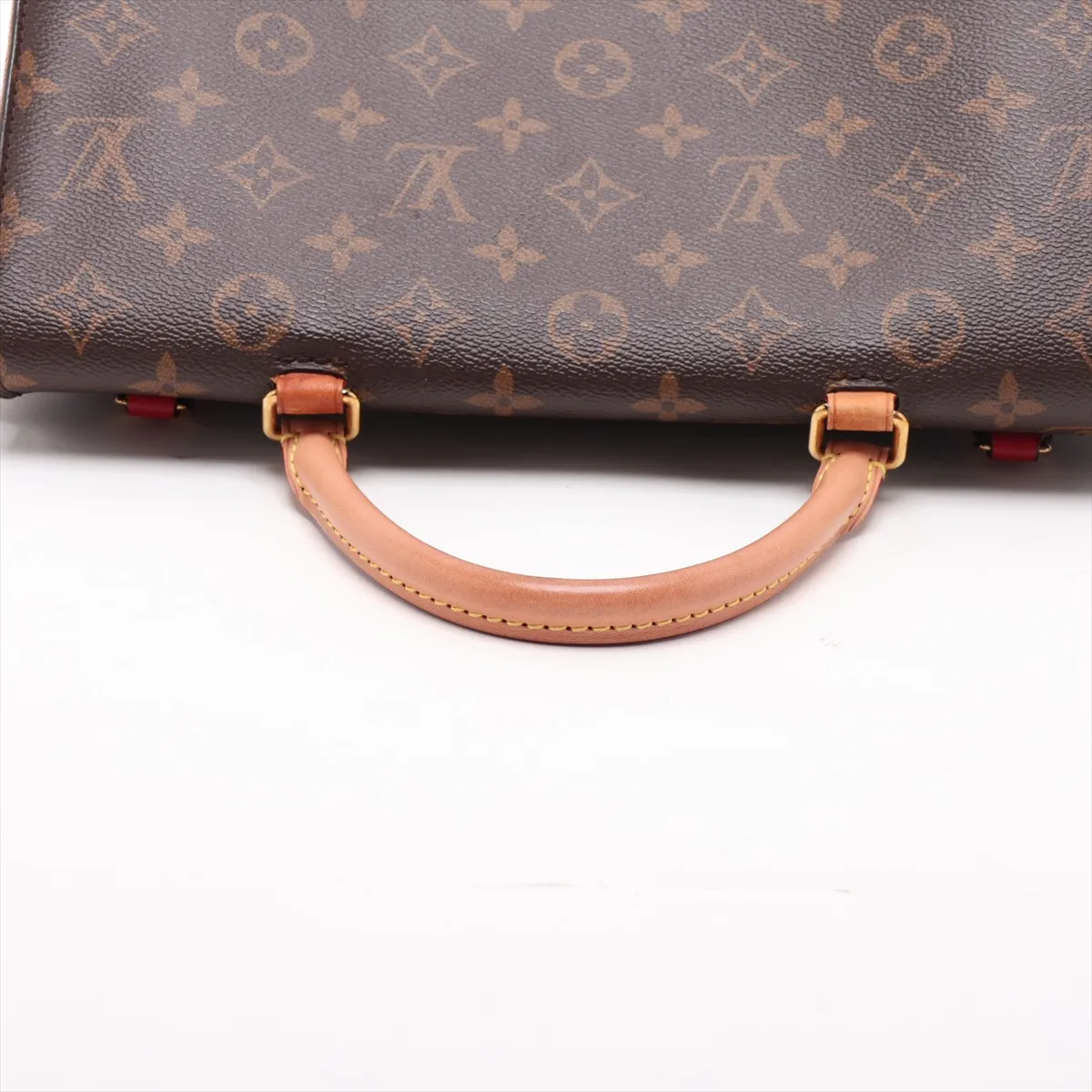 Monogram x Leather Marignan M44286 AR2129 Brown x Red — view 5