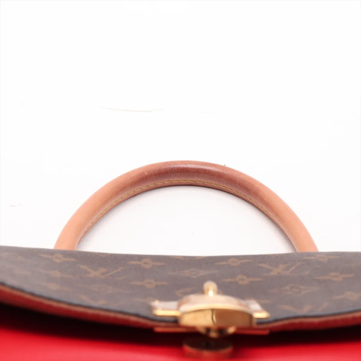 Monogram x Leather Marignan M44286 AR2129 Brown x Red — view 6