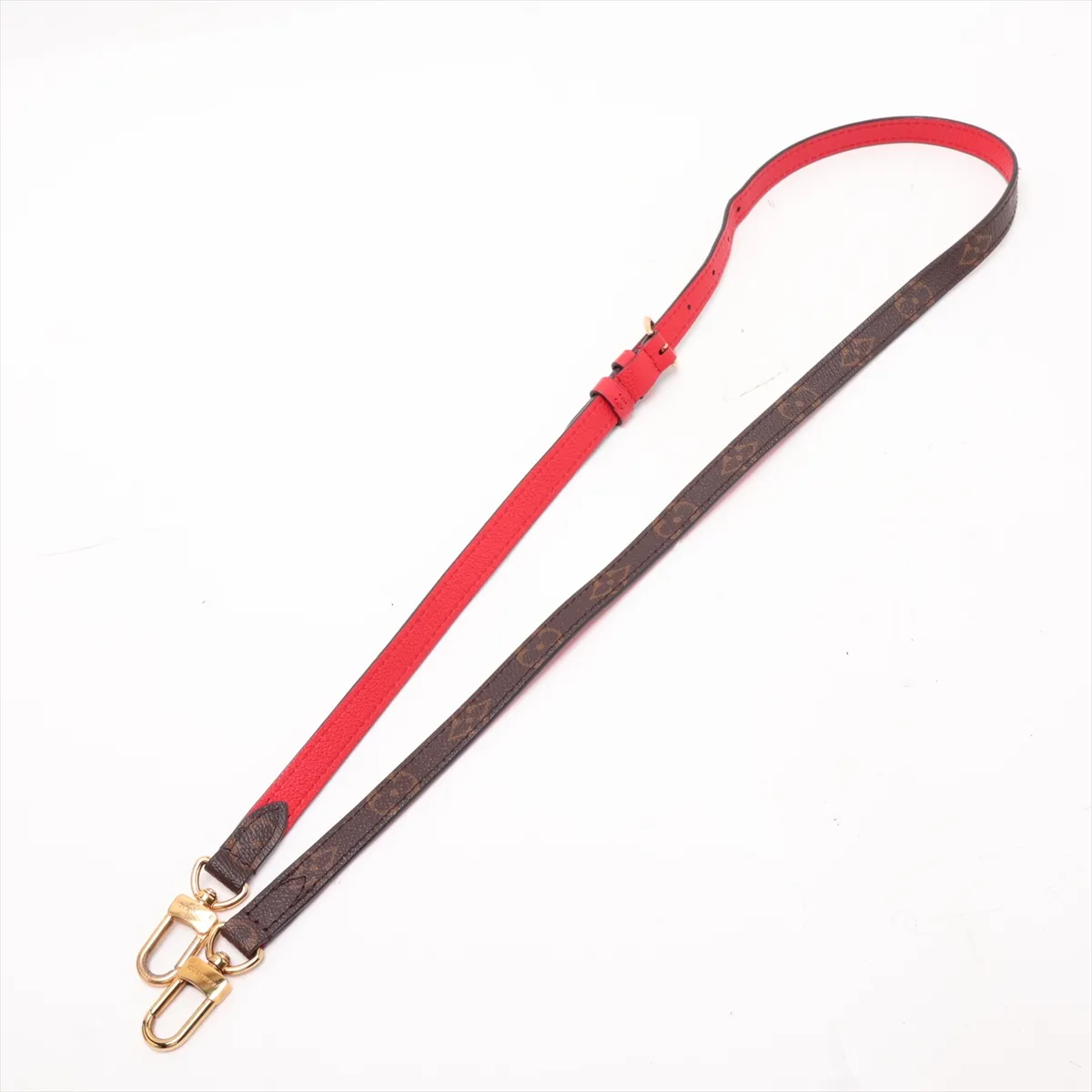 Monogram x Leather Marignan M44286 AR2129 Brown x Red — view 7