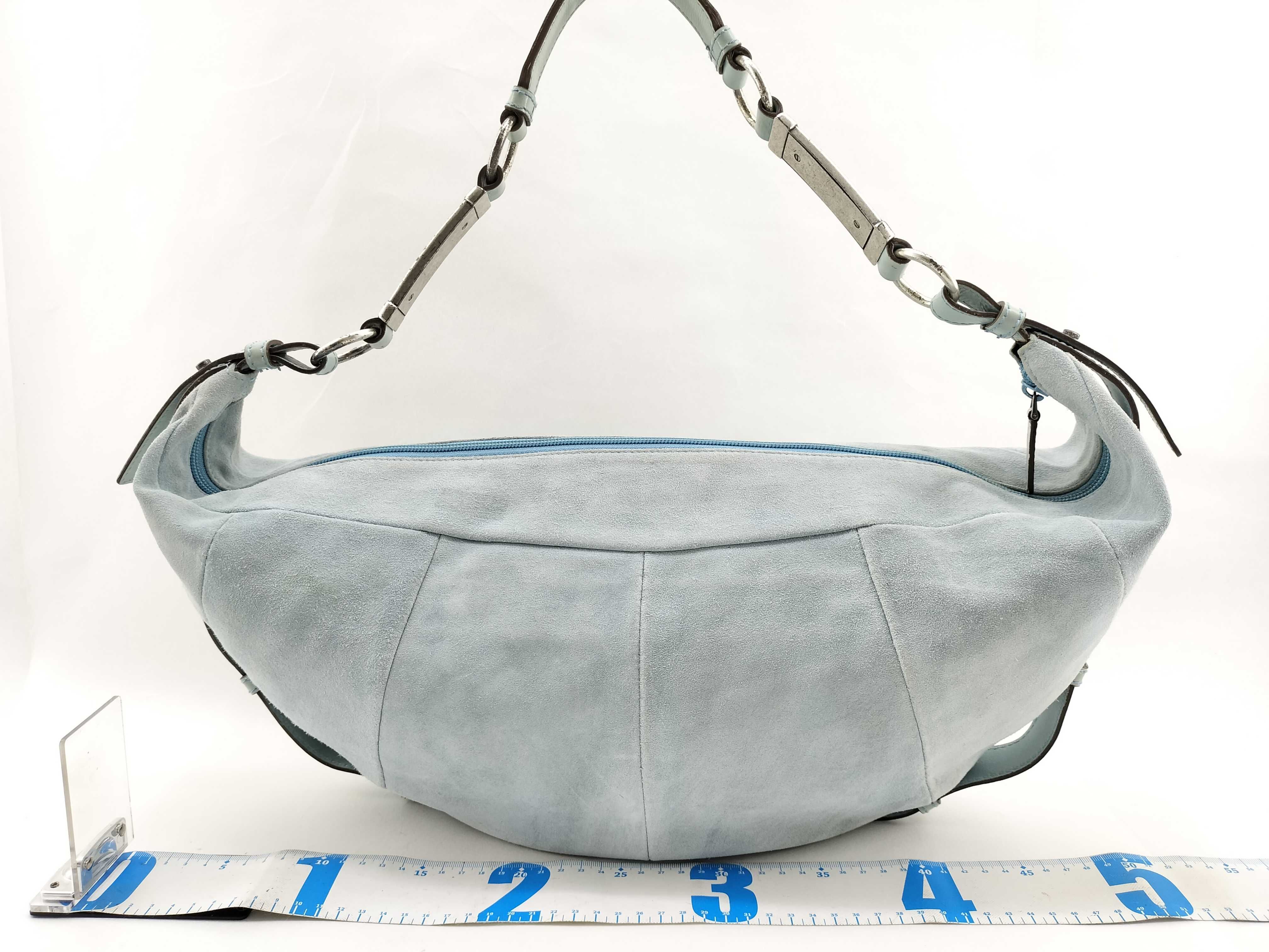 Mombasa Suede Rive Gauche Cassandra One-Shoulder Bag — view 2