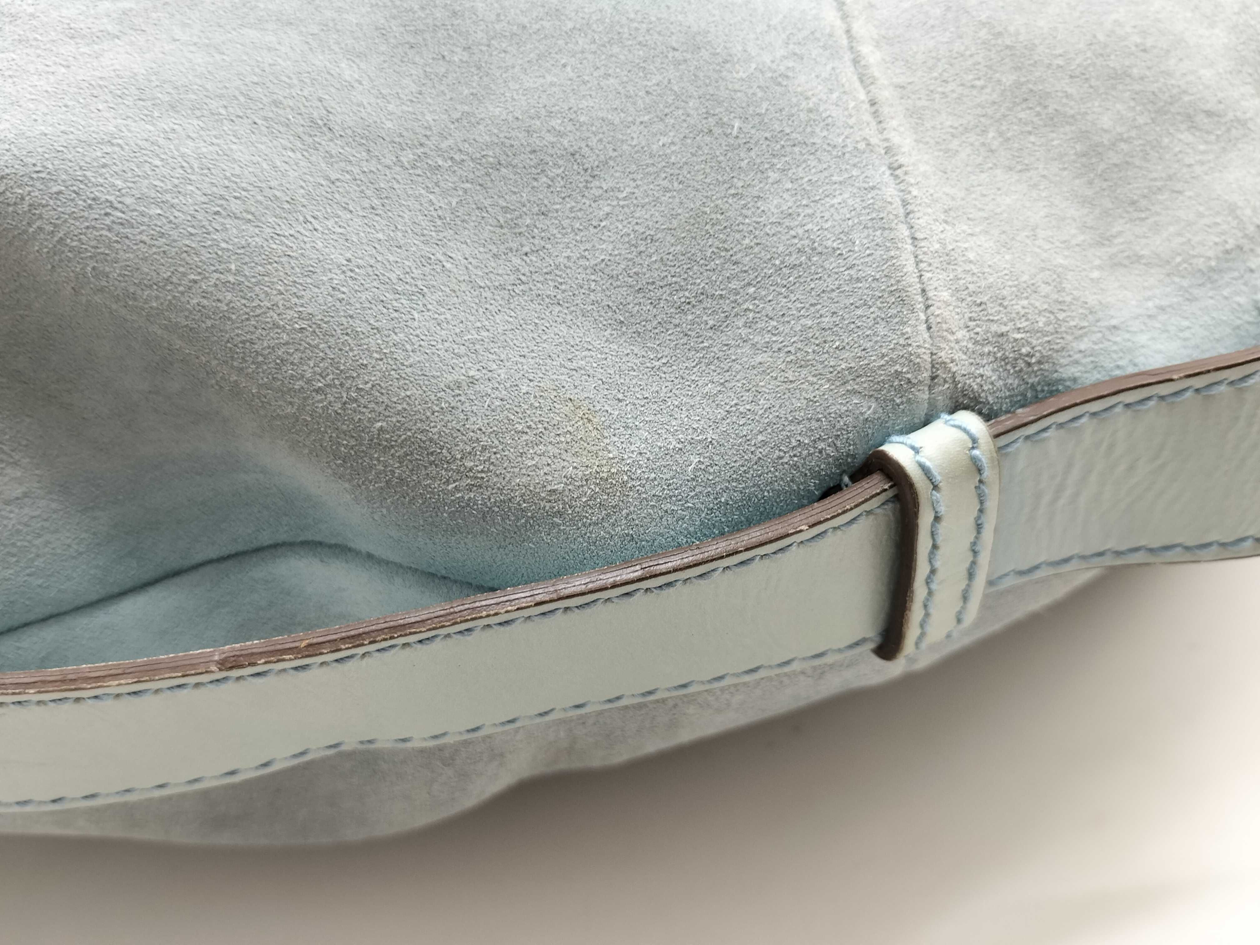 Mombasa Suede Rive Gauche Cassandra One-Shoulder Bag — view 5