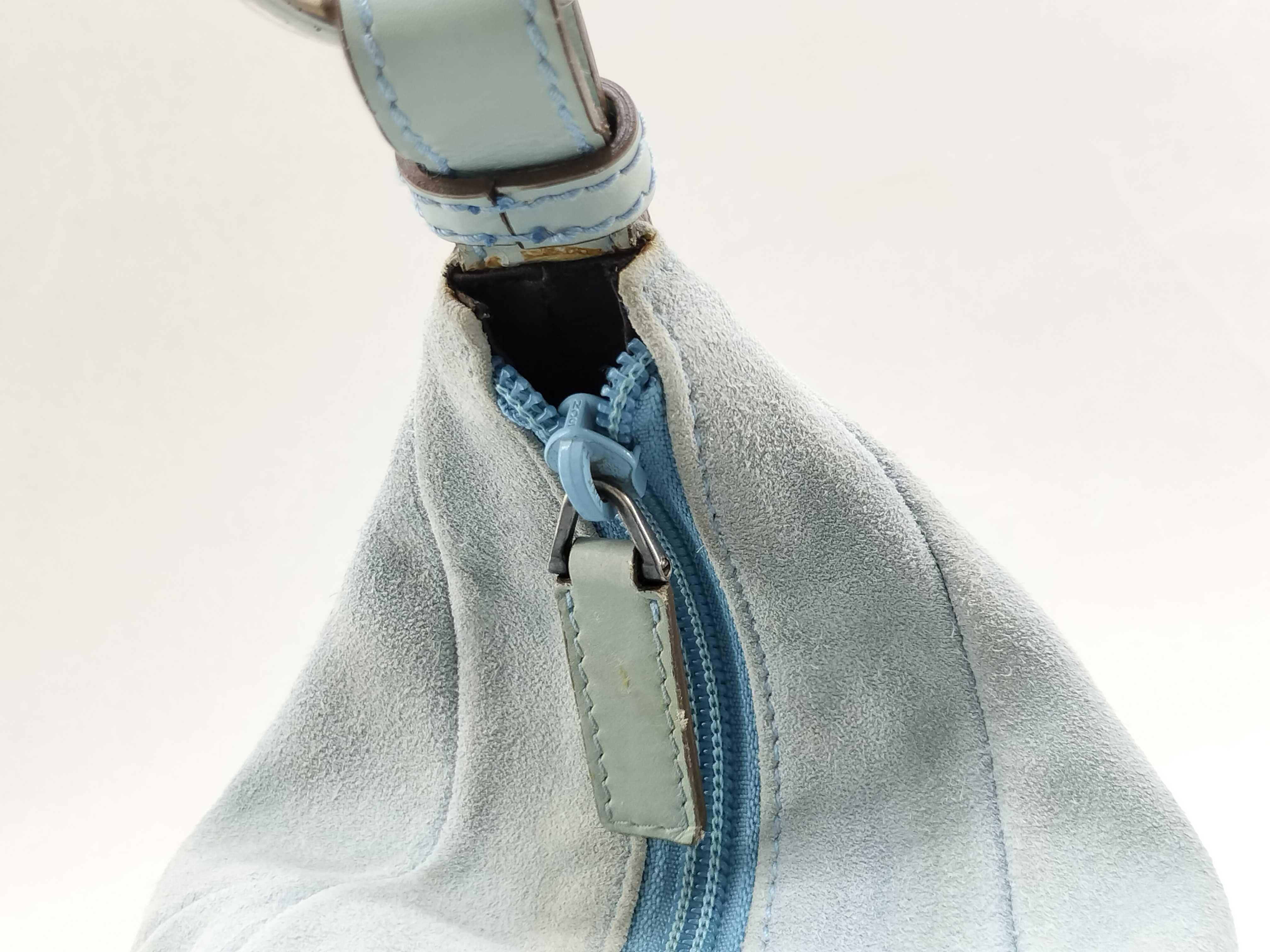 Mombasa Suede Rive Gauche Cassandra One-Shoulder Bag — view 10