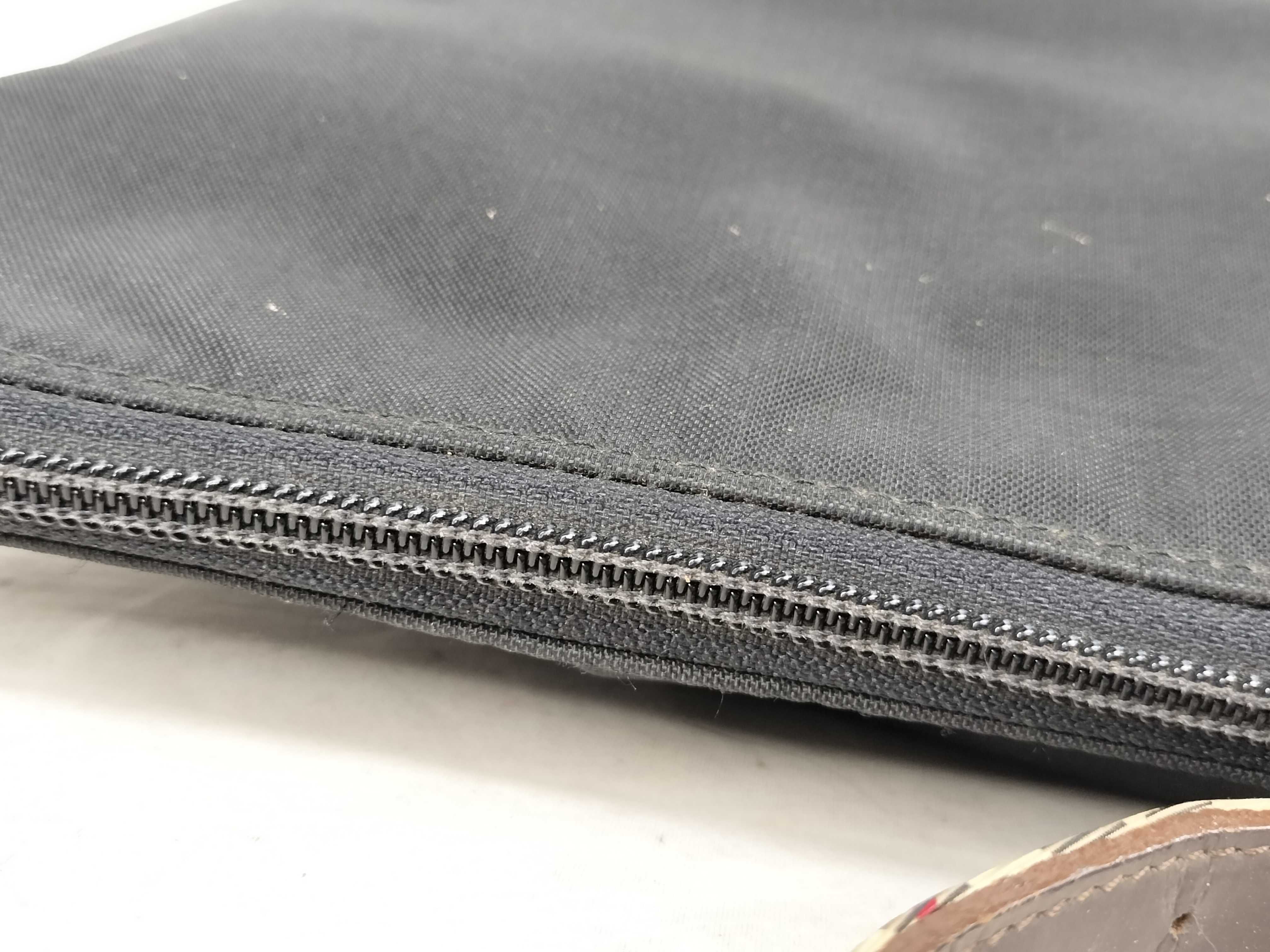 Blue Label Burberry Shoulder Bag, Black Nylon Nova Check Shoulder Bag — view 6