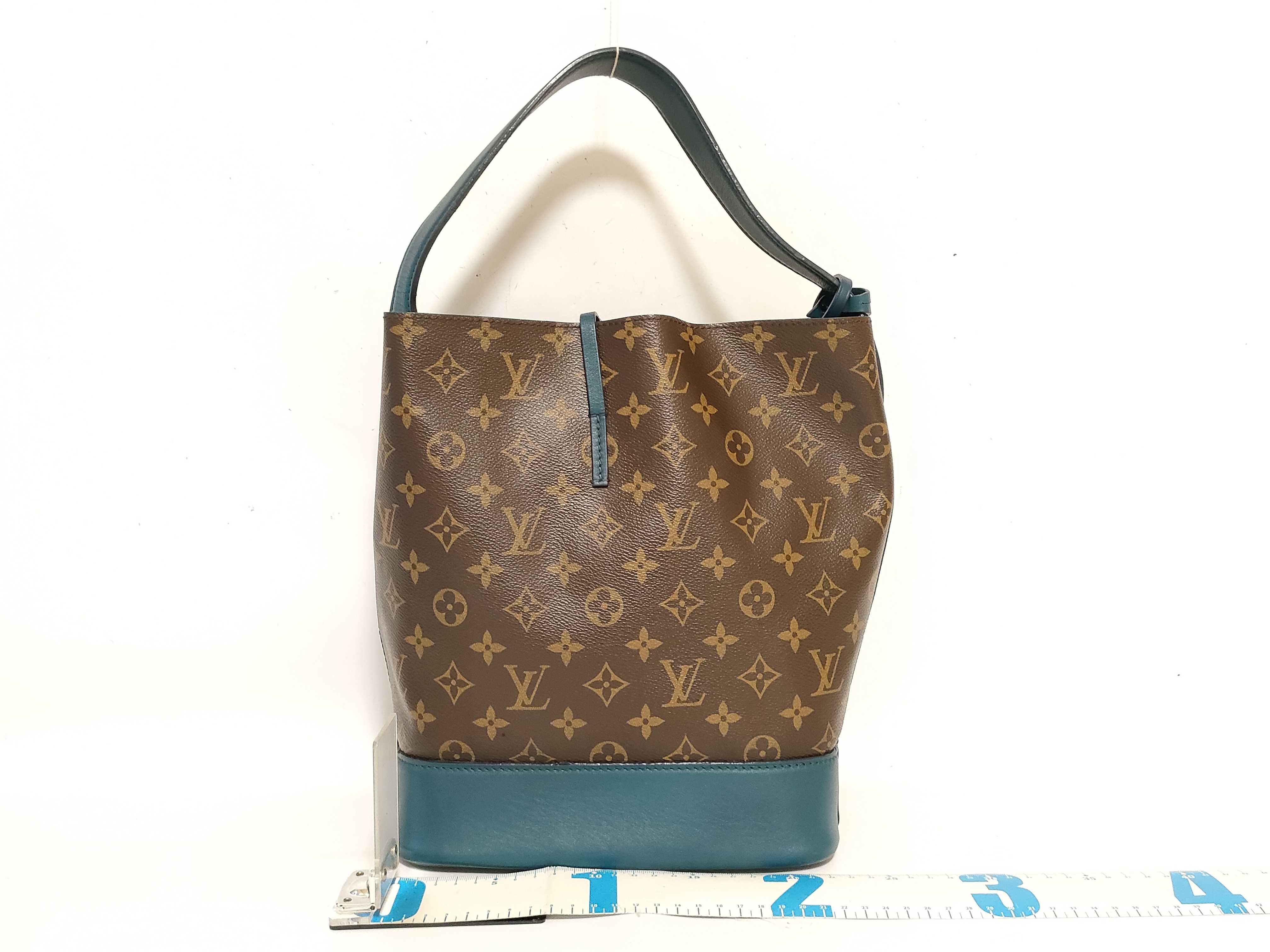 Monogram Louis Vuitton Bucket Shoulder Bag — view 2